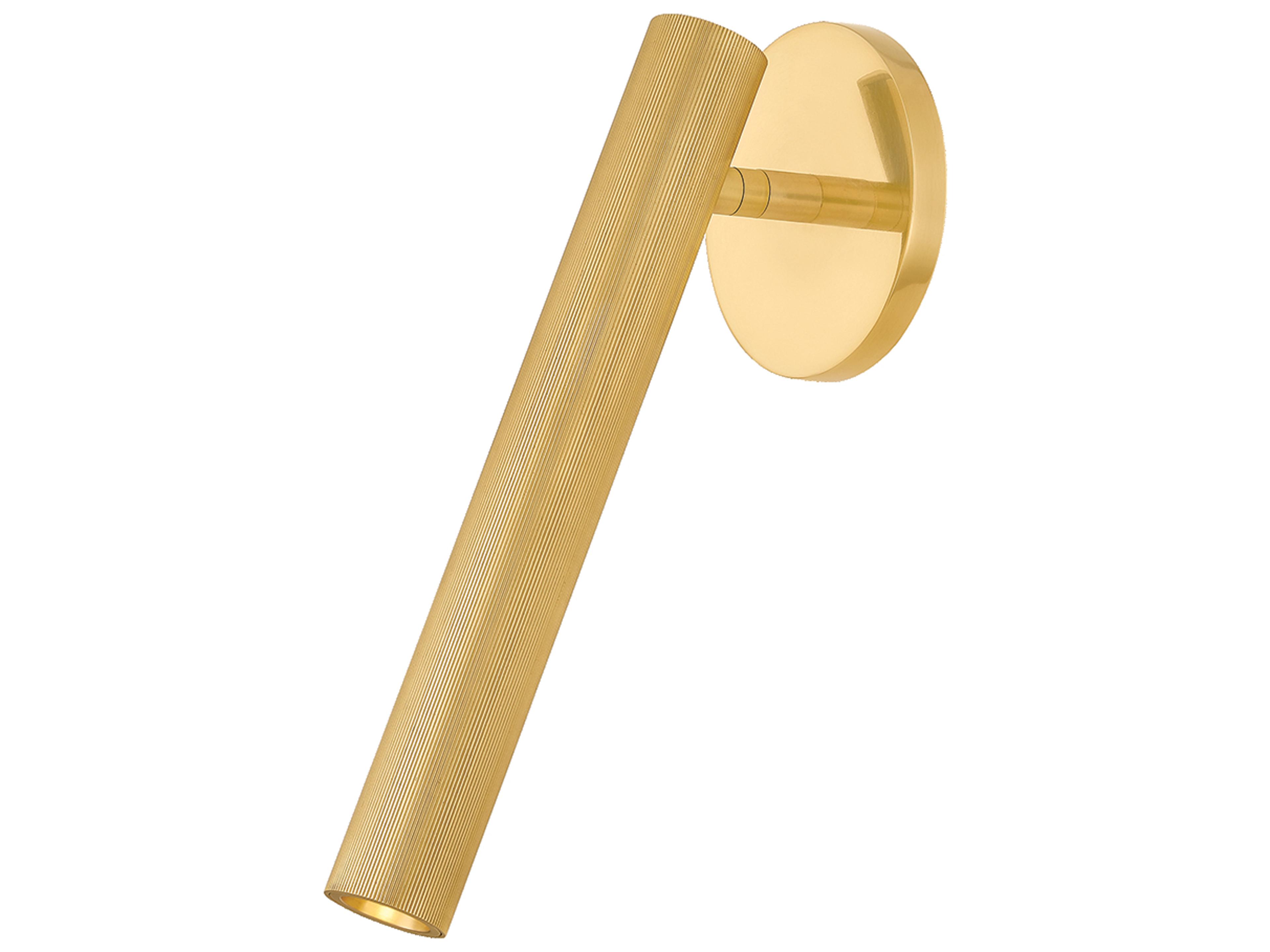 Hudson Valley Simeon 1-Light Aged Brass Wall Sconce