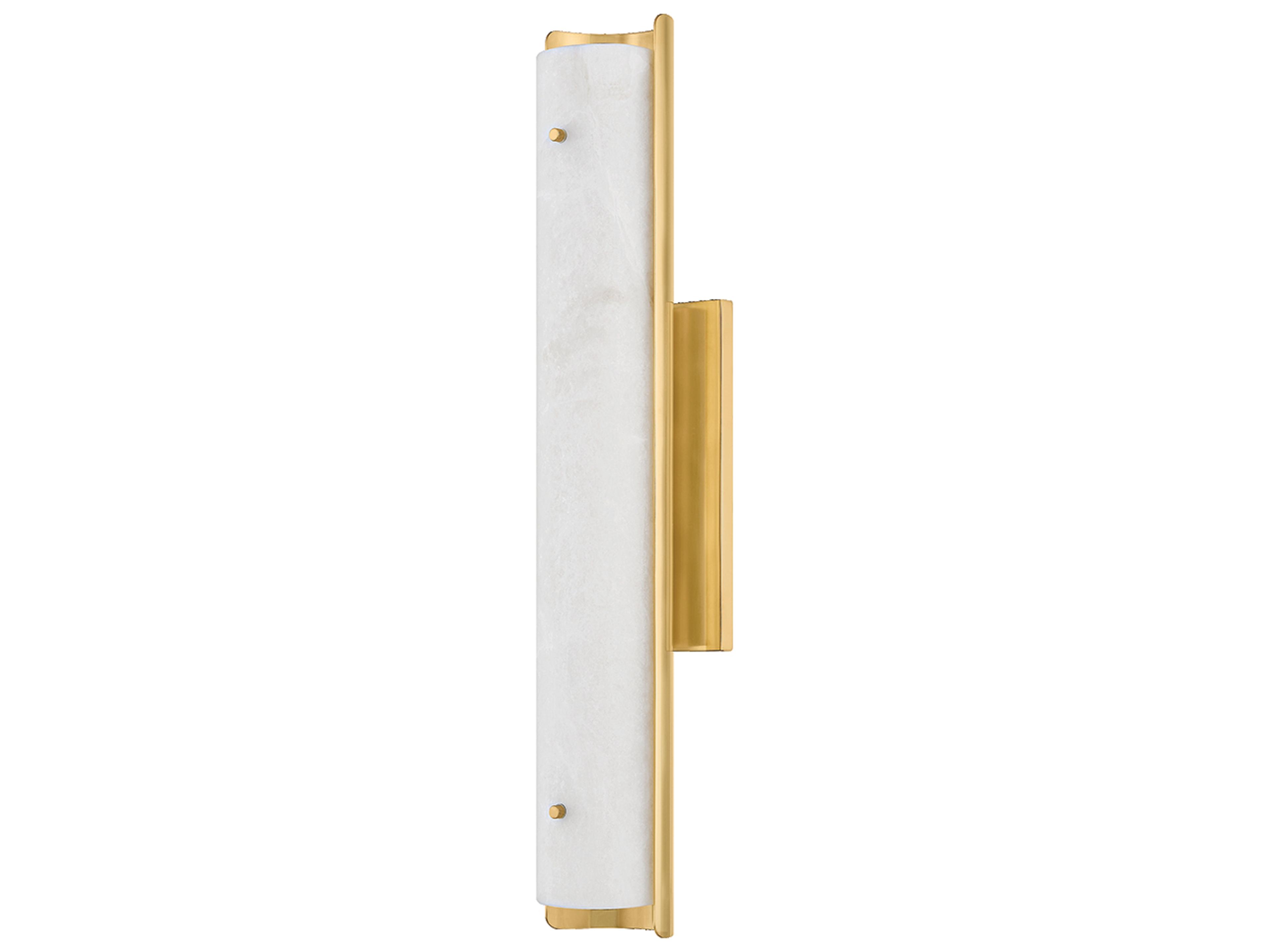 Hudson Valley Lucio 1-Light Aged Brass Wall Sconce