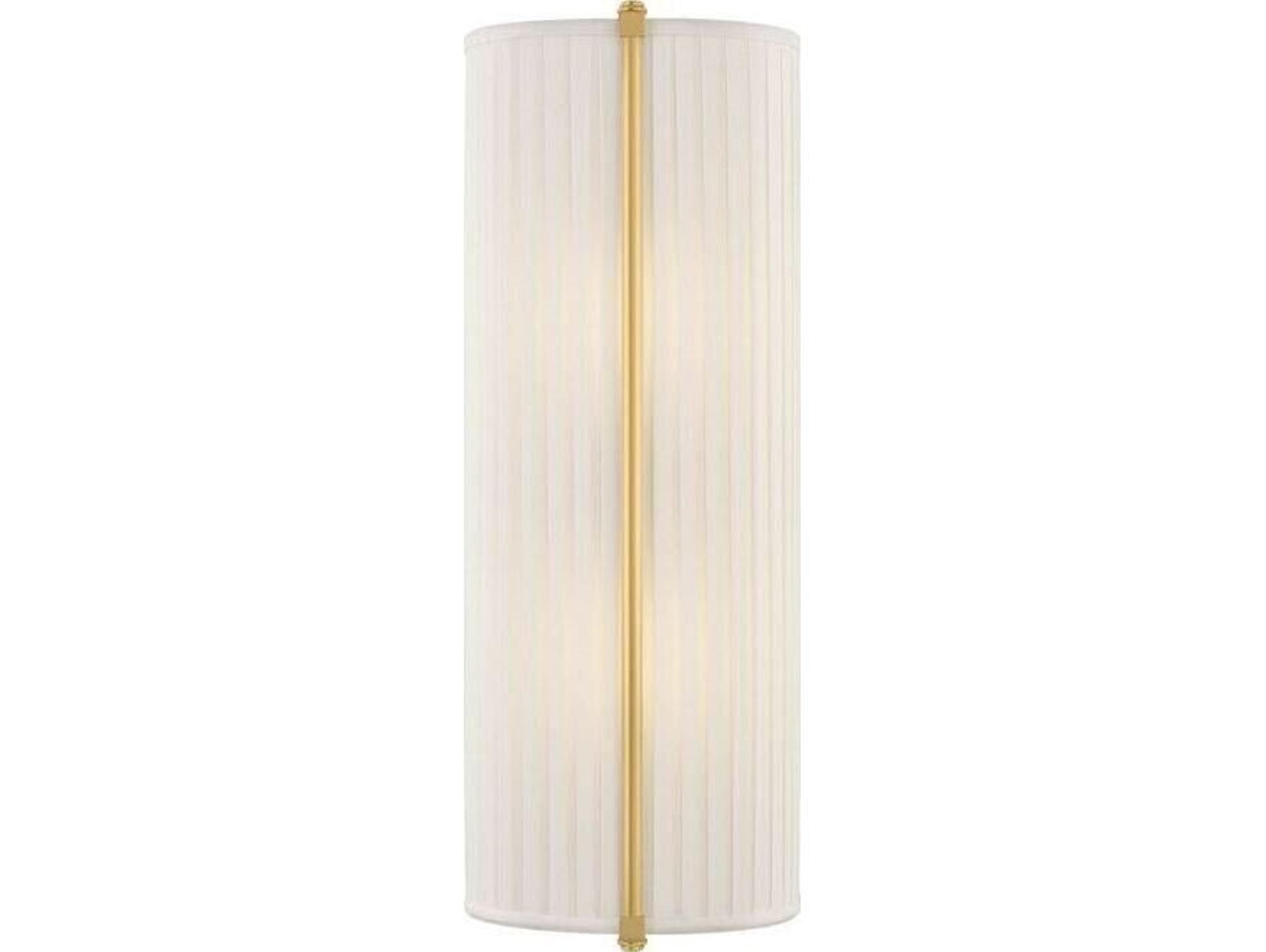 Cornell 2-Light Aged Brass Wall Sconce