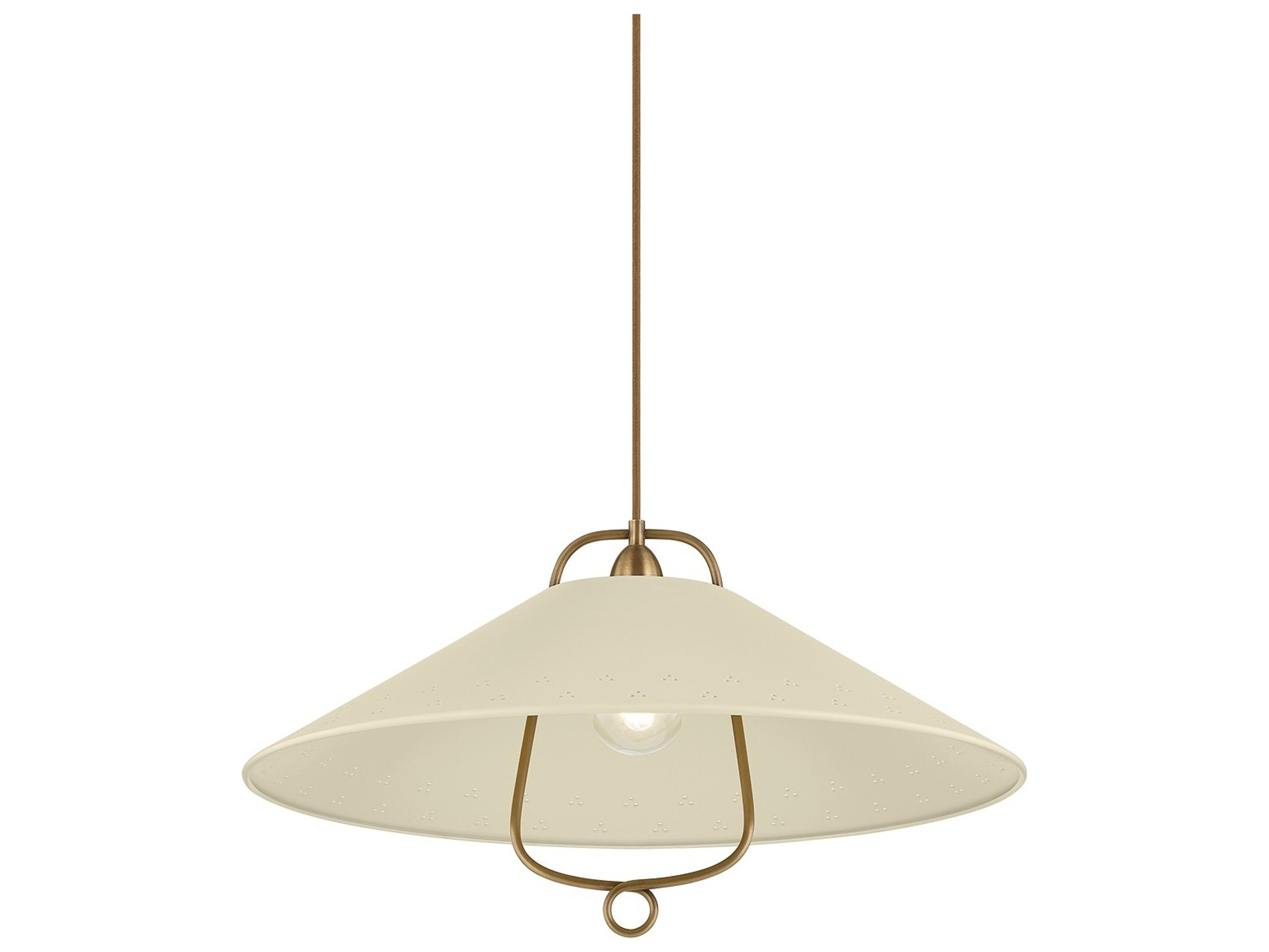 Hudson Valley Pawley 1-Light Historic Bronze Soft Sand Empire Pendant