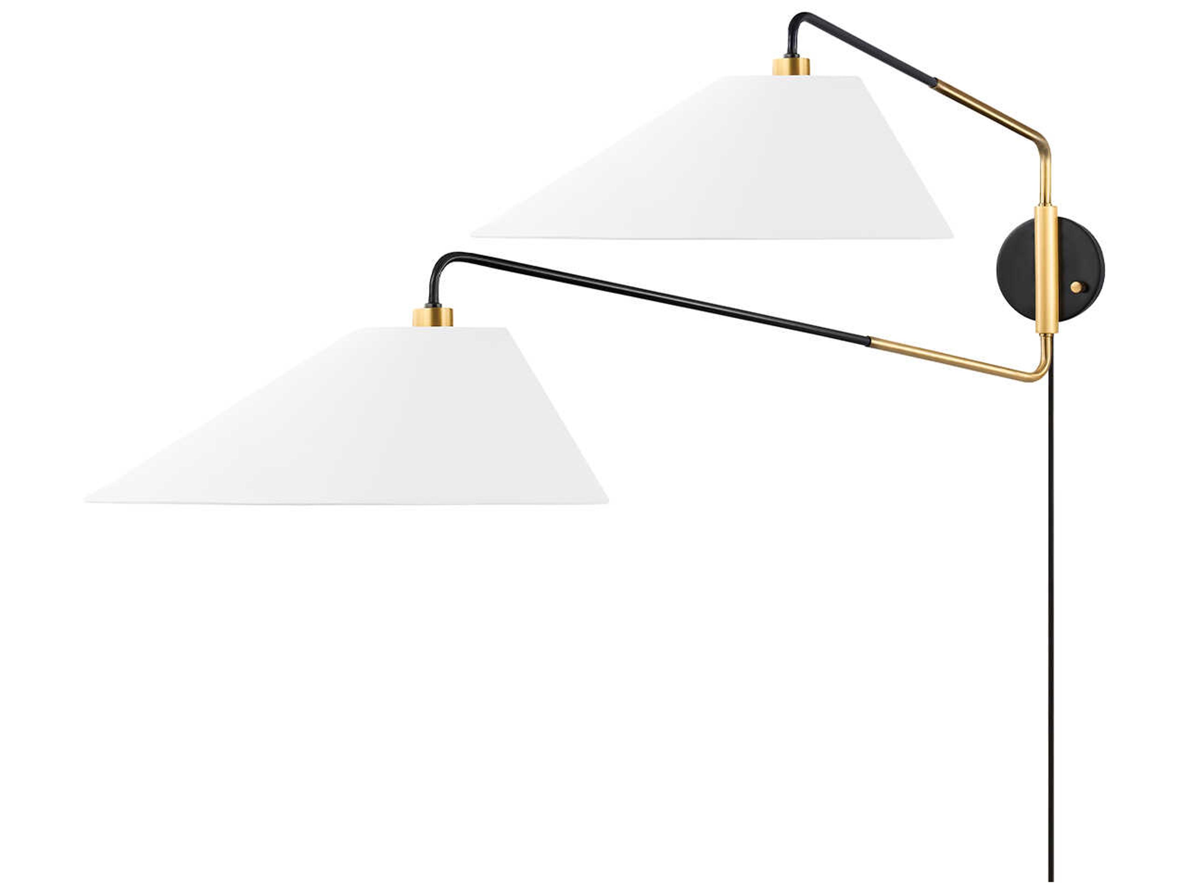 Hudson Valley Duo 2 - Light Swing Arm