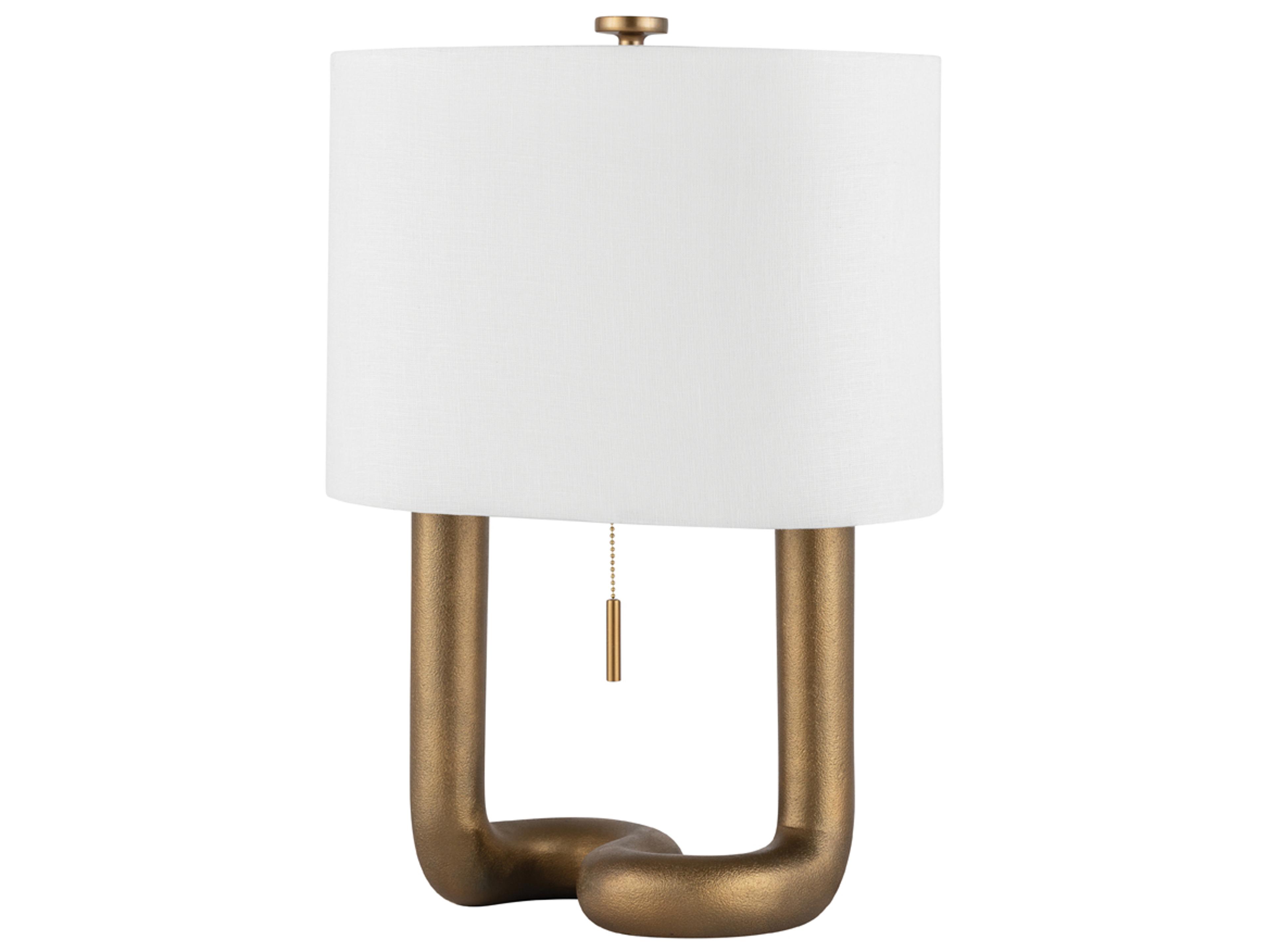 Hudson Valley Armonk Aged Brass Table Lamp