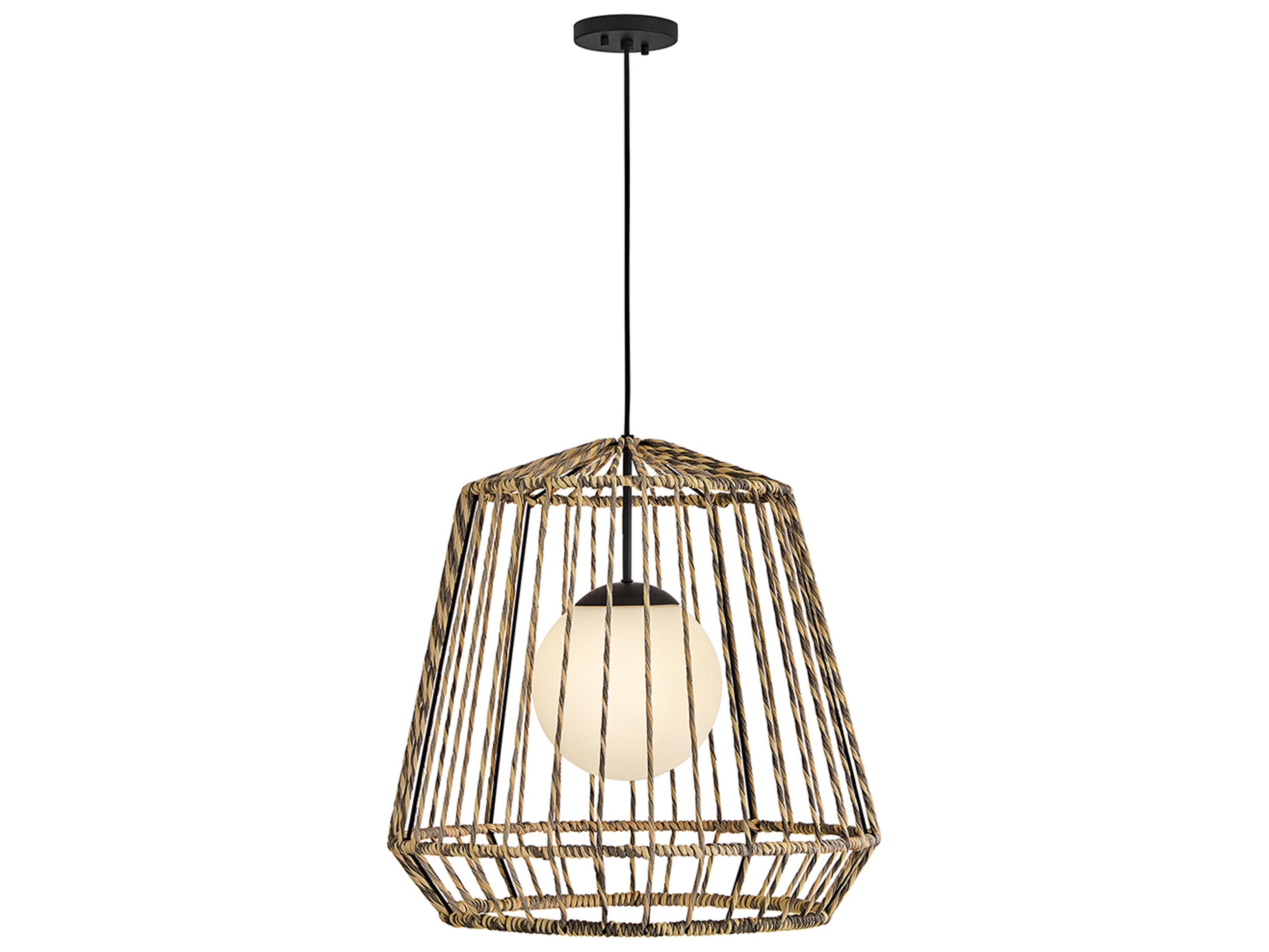 Hinkley Open Air 1-Light Black Pendant