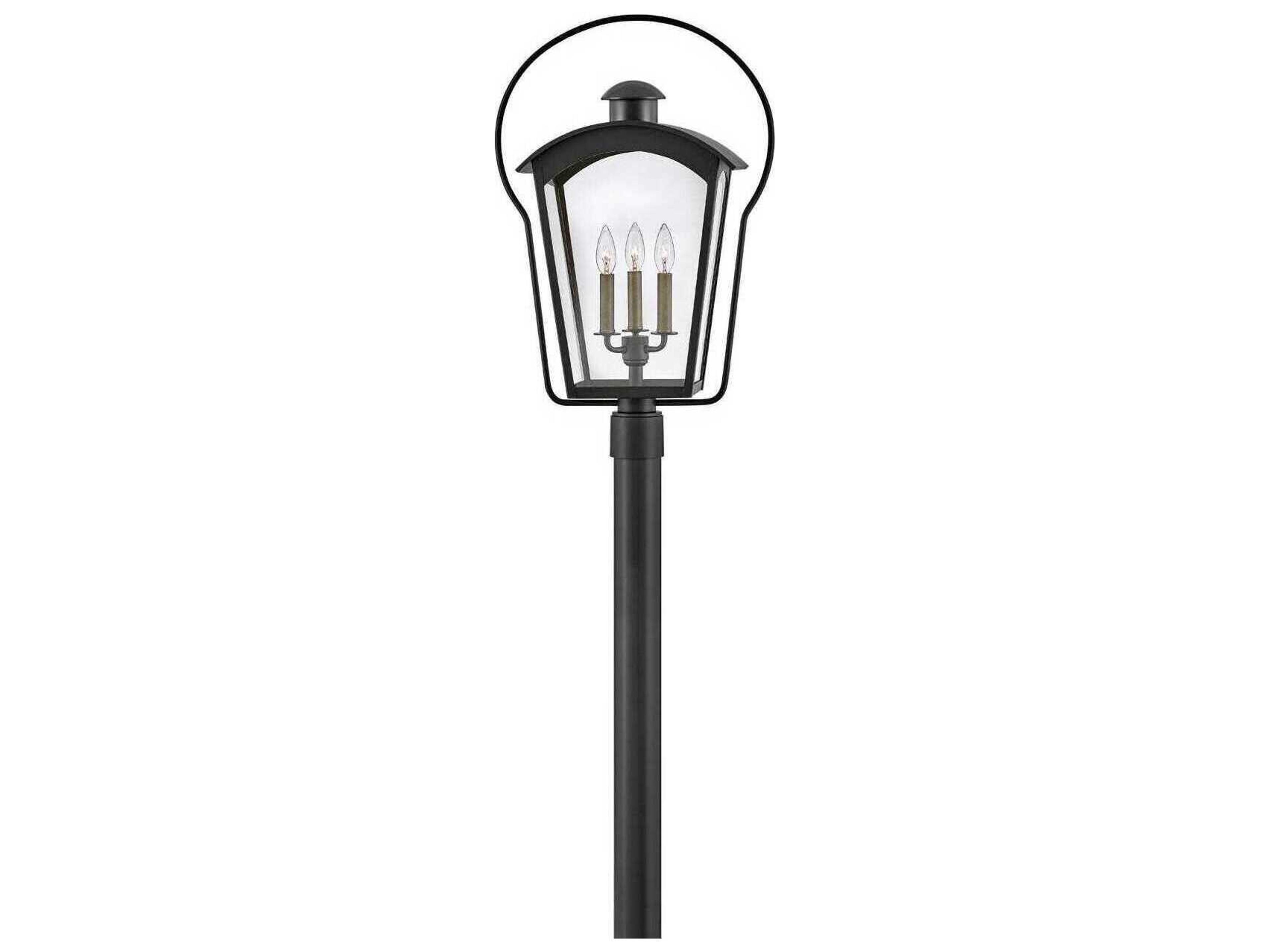 Hinkley Yale 3 - Light Outdoor Post Light