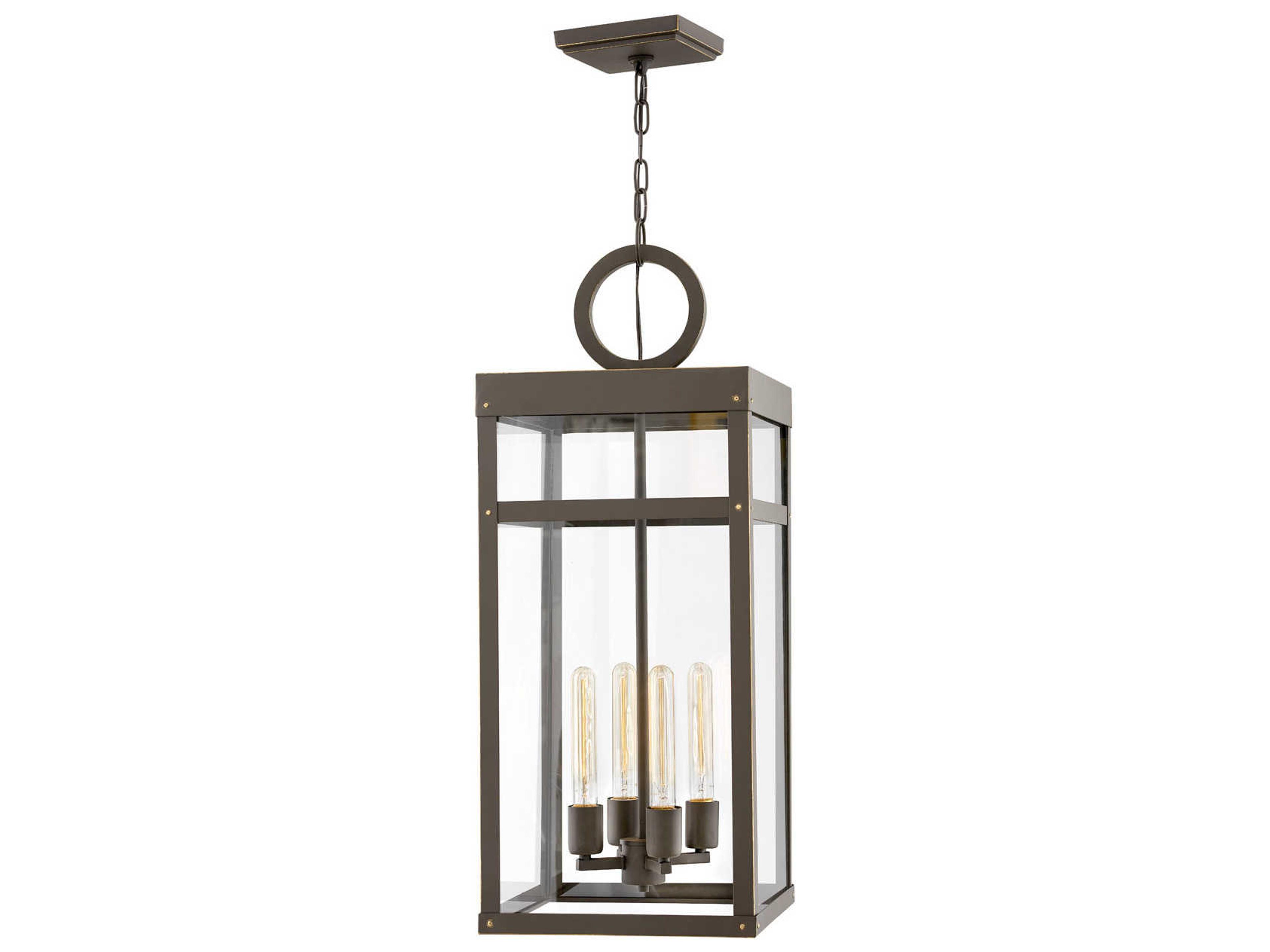 Hinkley Porter 4 - Light Outdoor Hanging Light