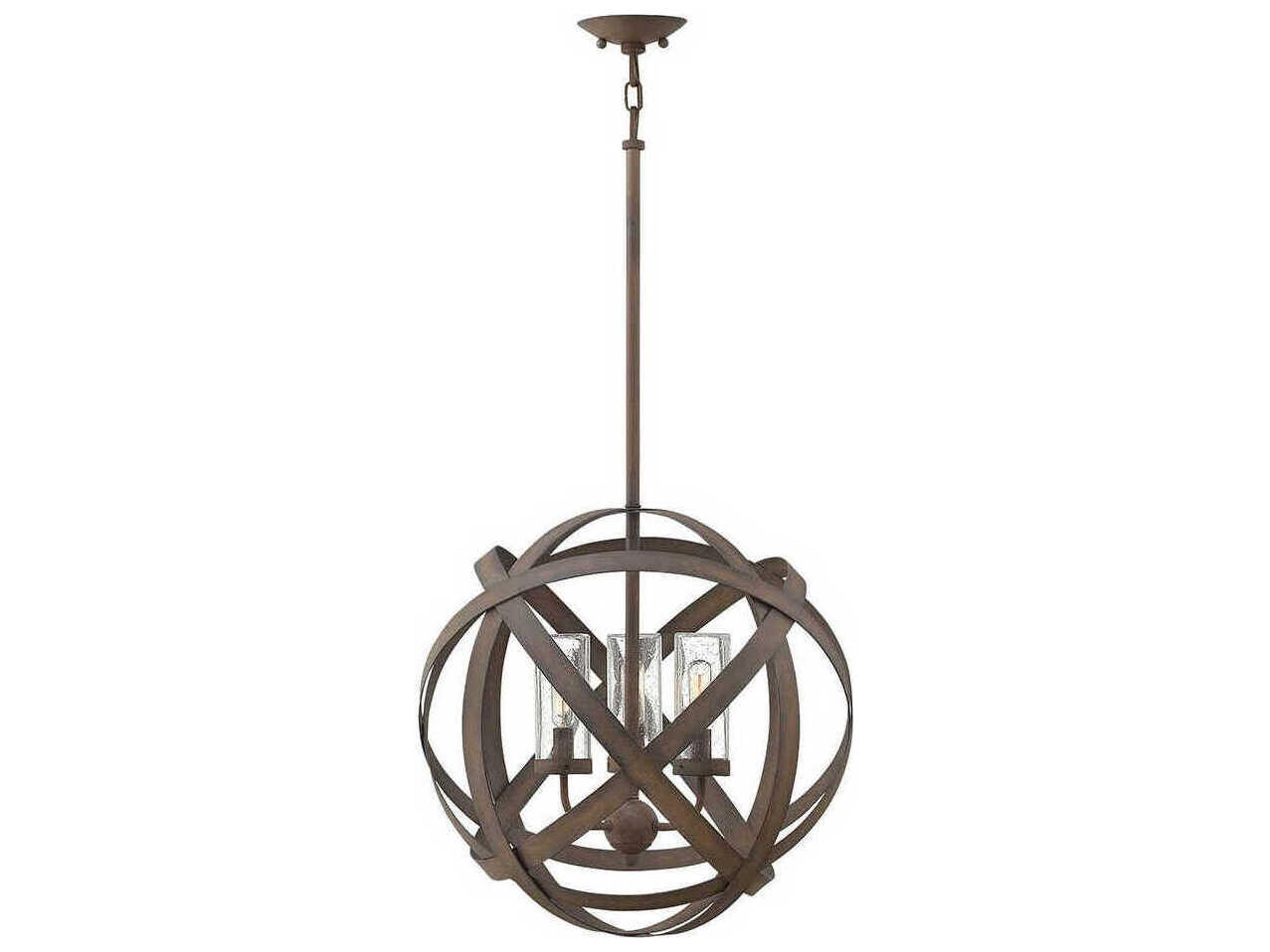 Hinkley Carson 3 - Light Outdoor Hanging Light