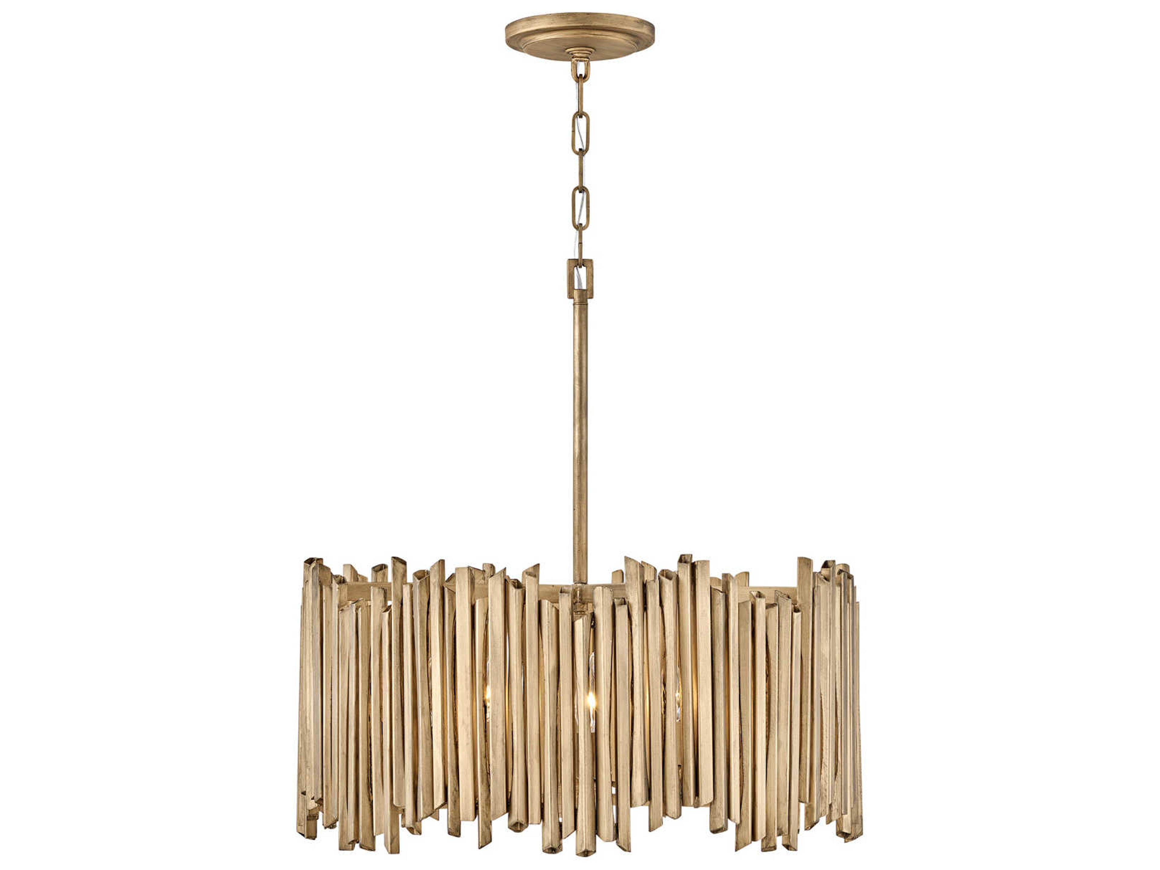 Hinkley Roca 5-Light Burnished Gold Pendant