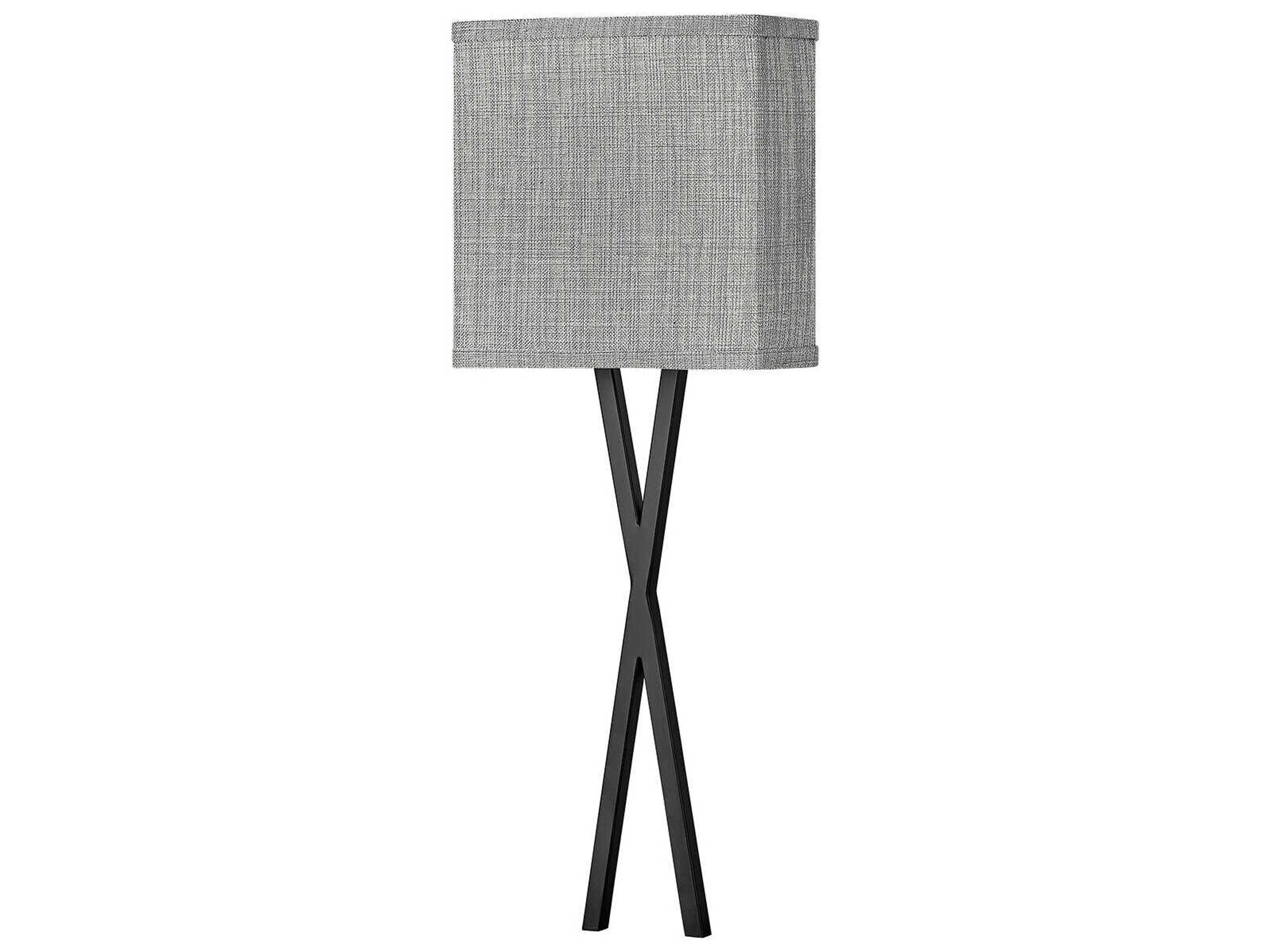 Hinkley Axis Black Wall Sconce