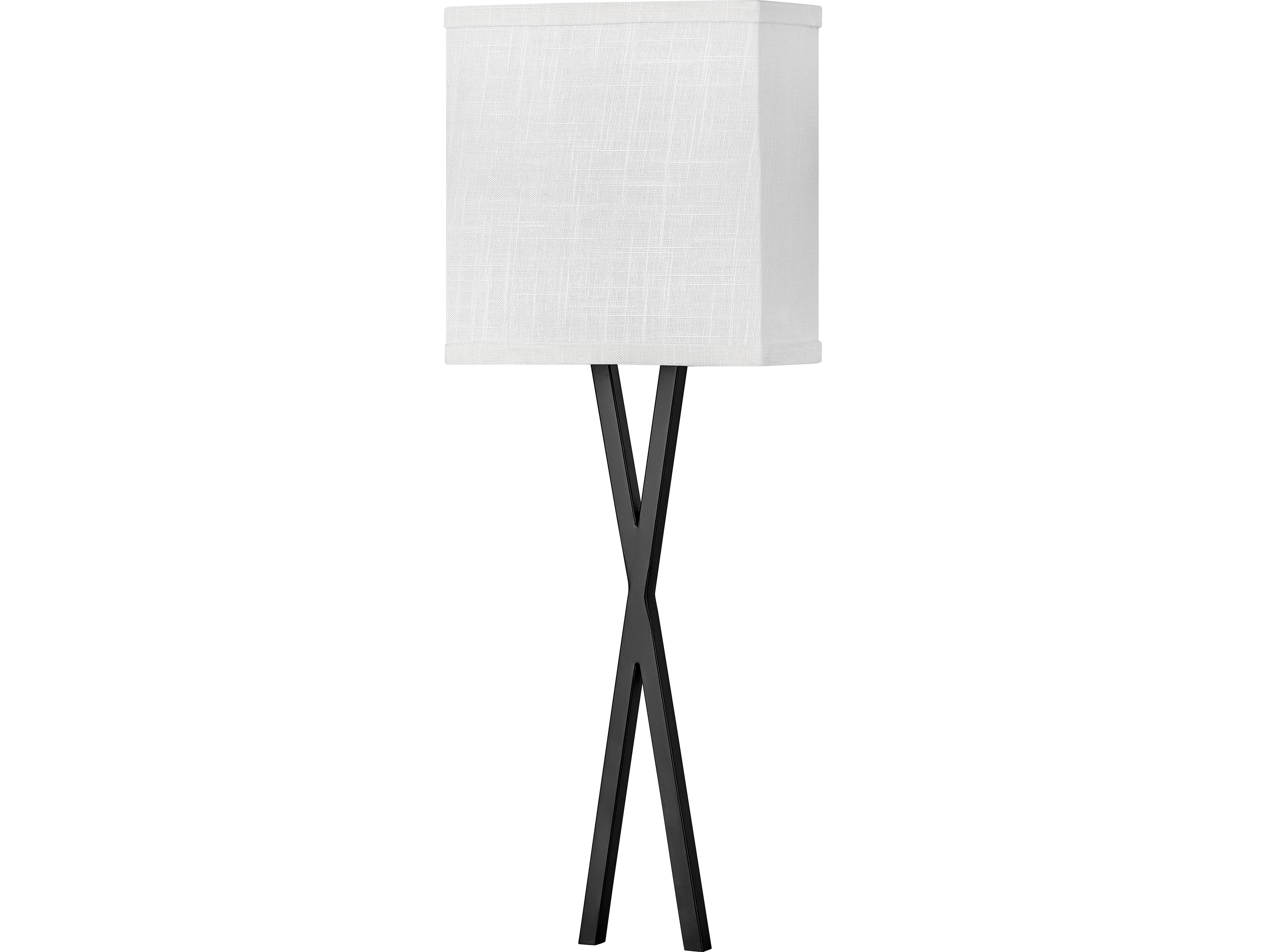 Hinkley Axis Black Wall Sconce