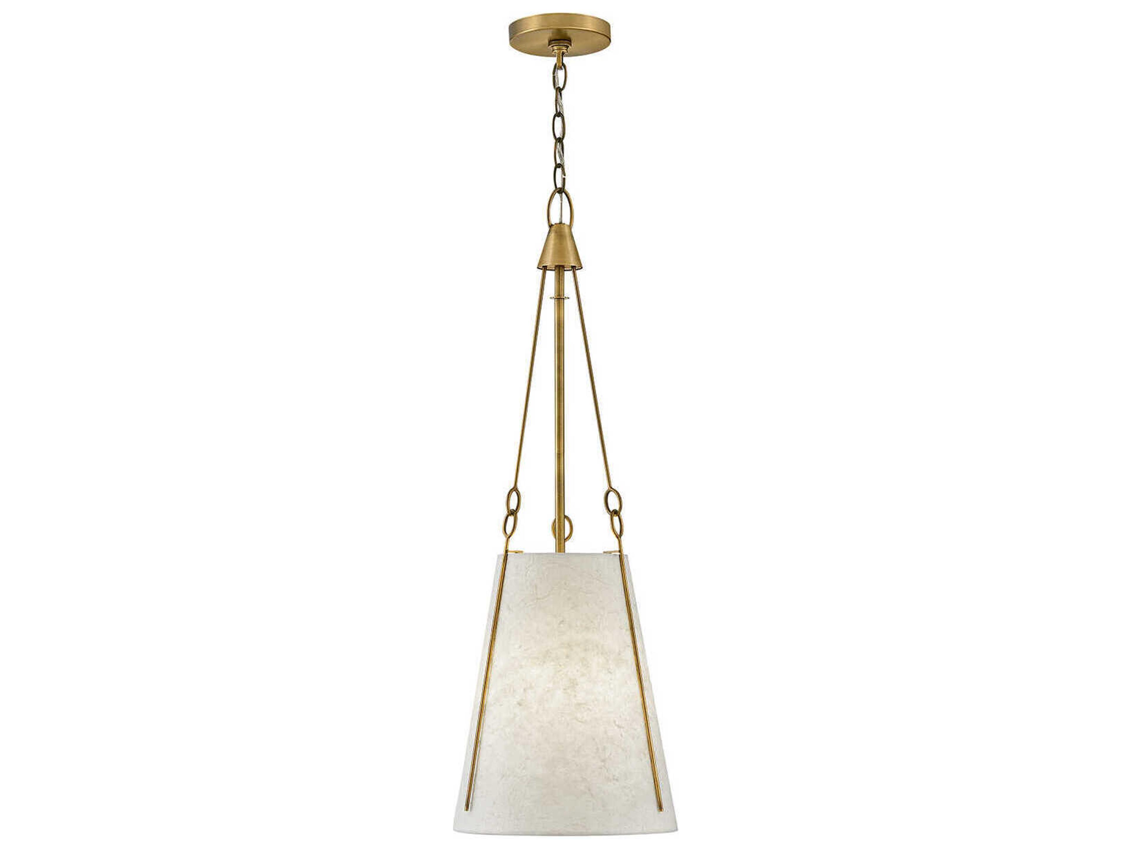 Hinkley Danvers 1-Light Lacquered Dark Brass Mini Pendant
