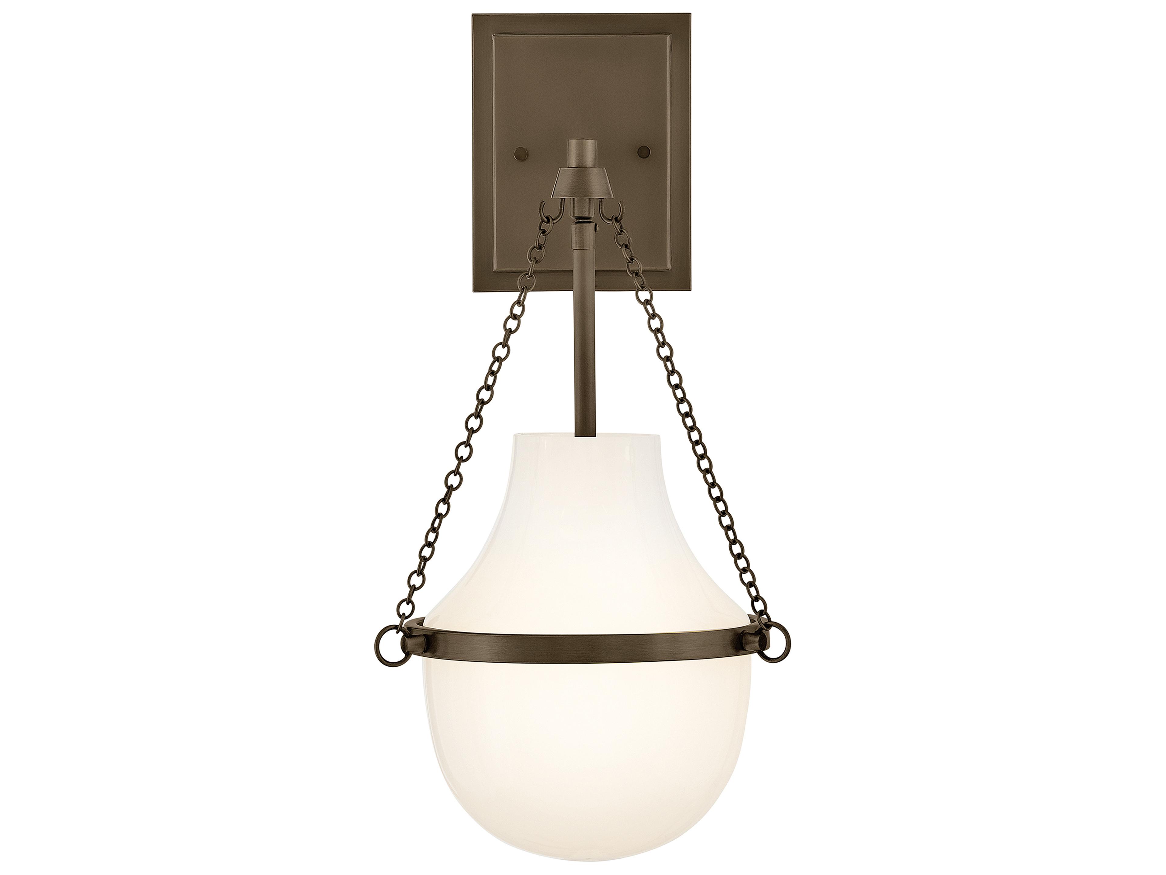 Hinkley Collins 1-Light Heritage Bronze Wall Sconce