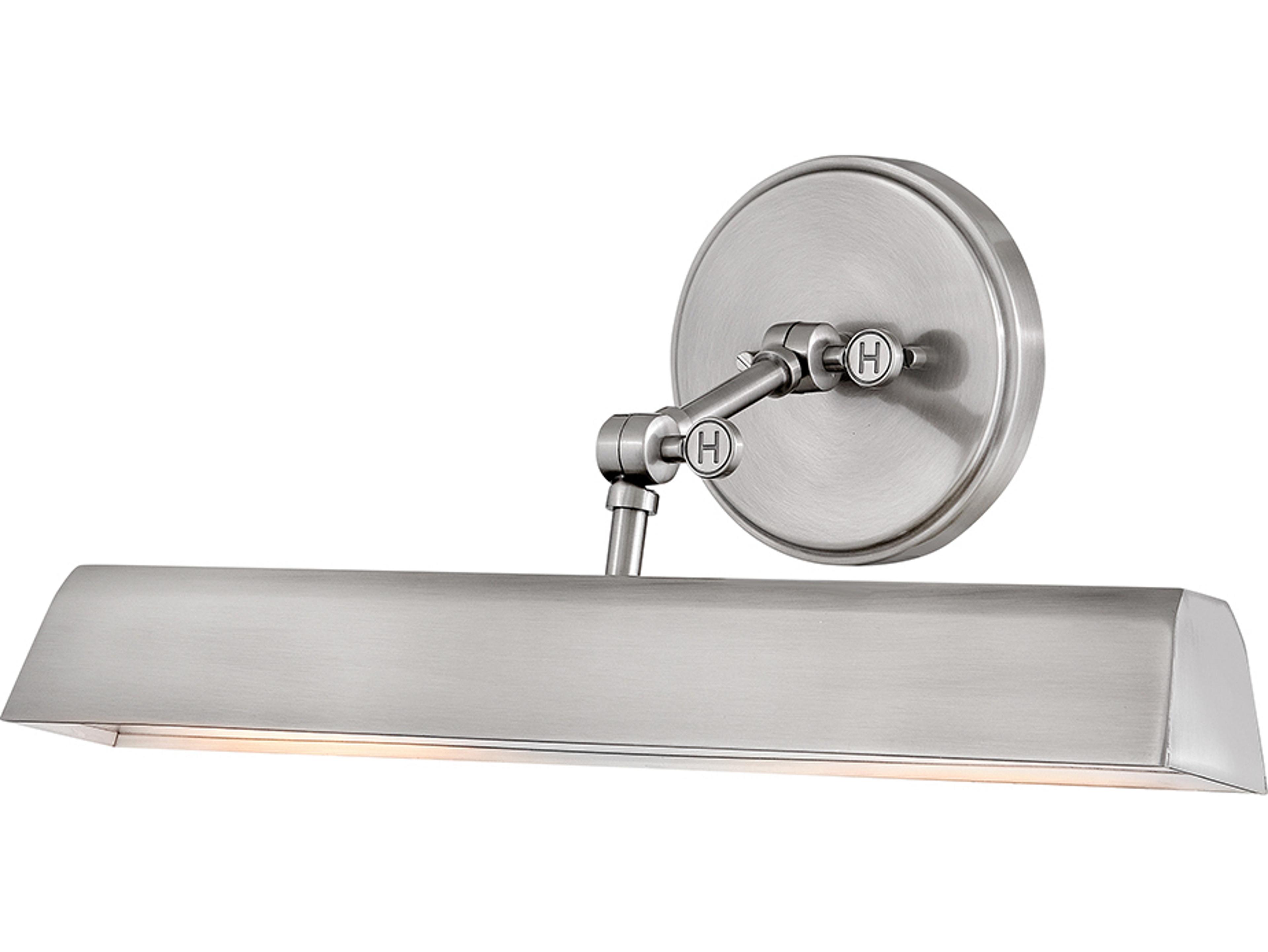Hinkley Arti 2-Light Polished Antique Nickel Picture Light