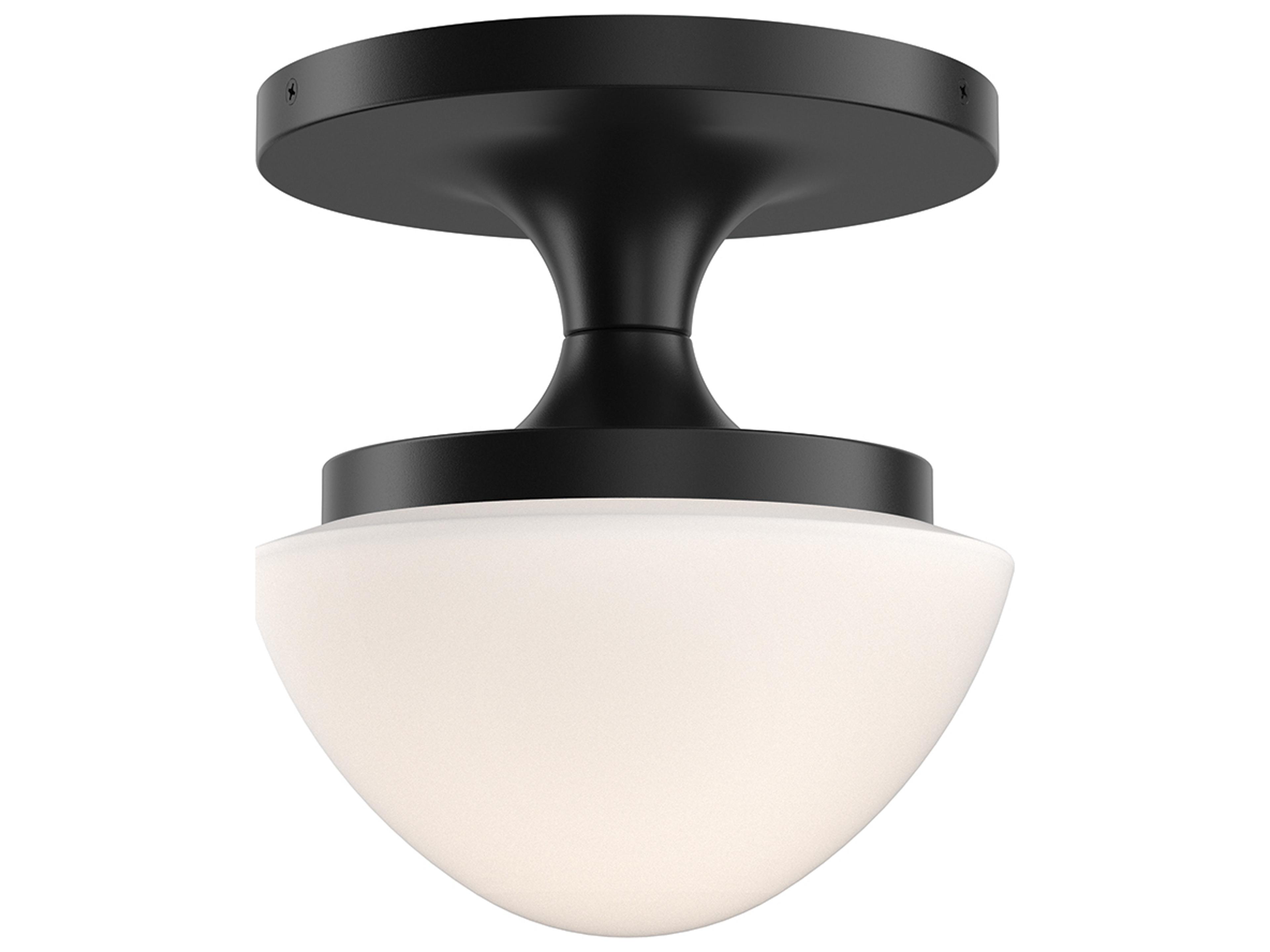 Hinkley Knox 1-Light Black Semi Flush Mount