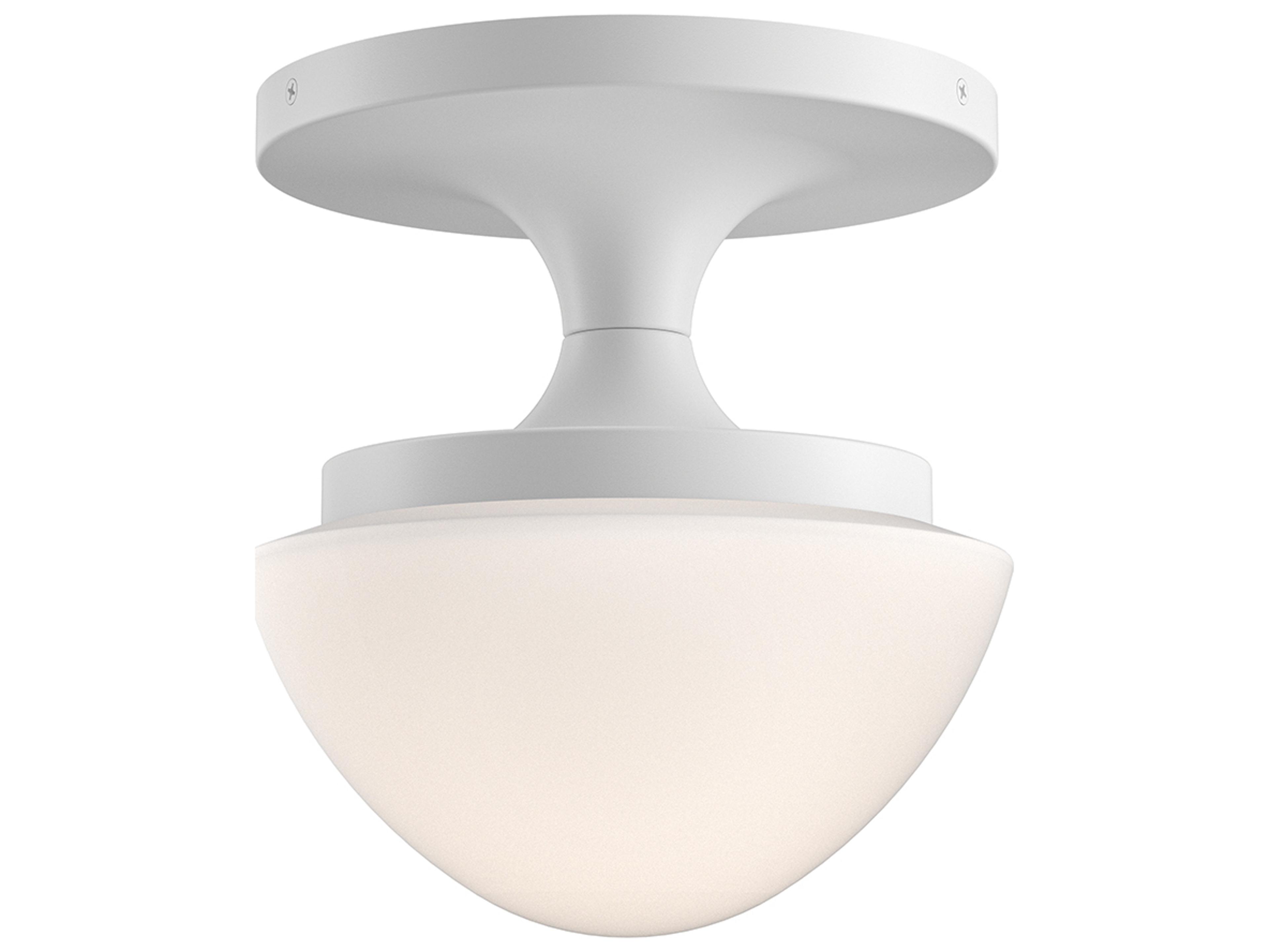 Hinkley Knox 1-Light Chalk White Semi Flush Mount