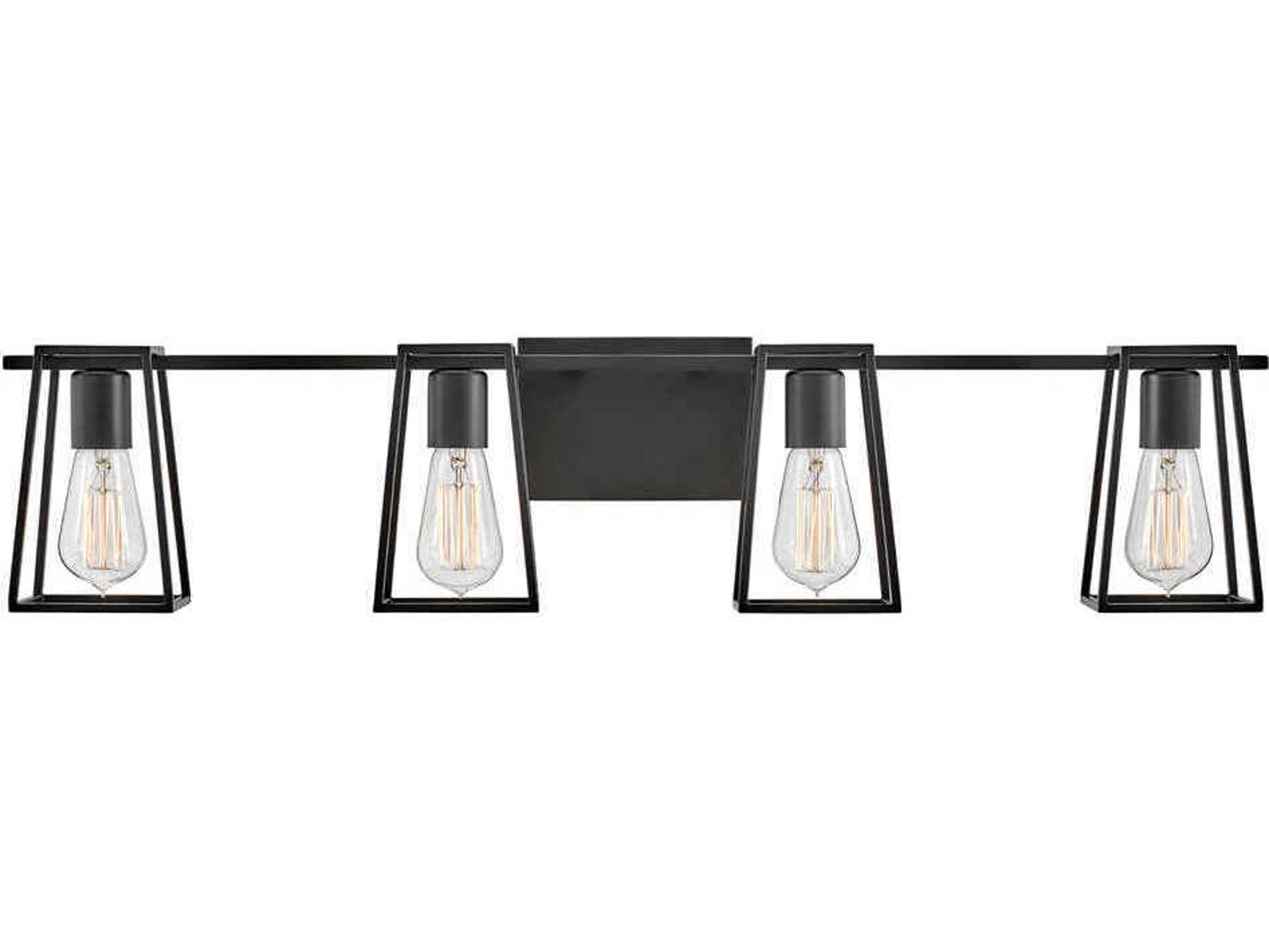 Hinkley Filmore 4-Light Black LED Vanity Light
