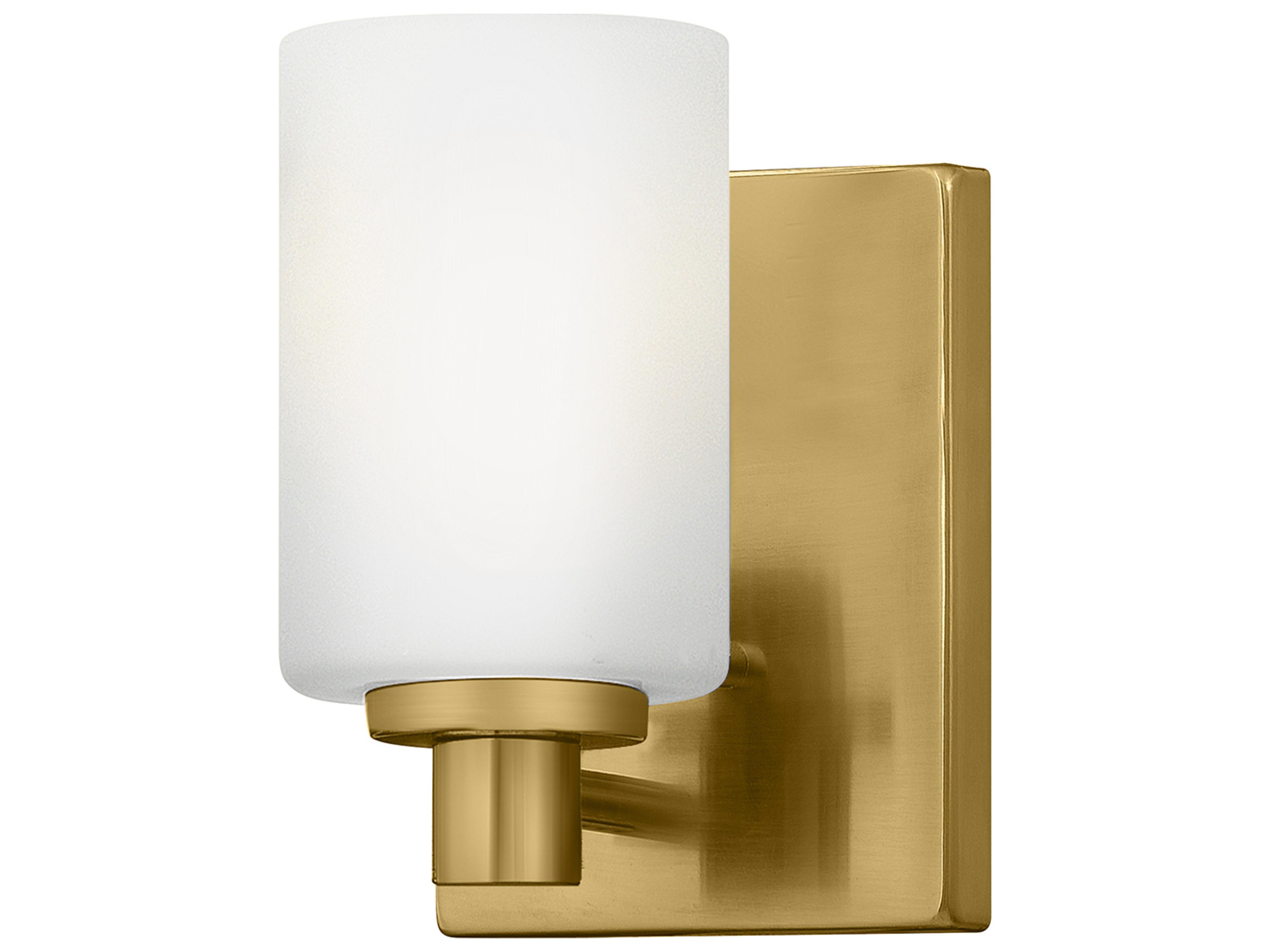 Hinkley Karlie 1-Light Lacquered Brass Wall Sconce