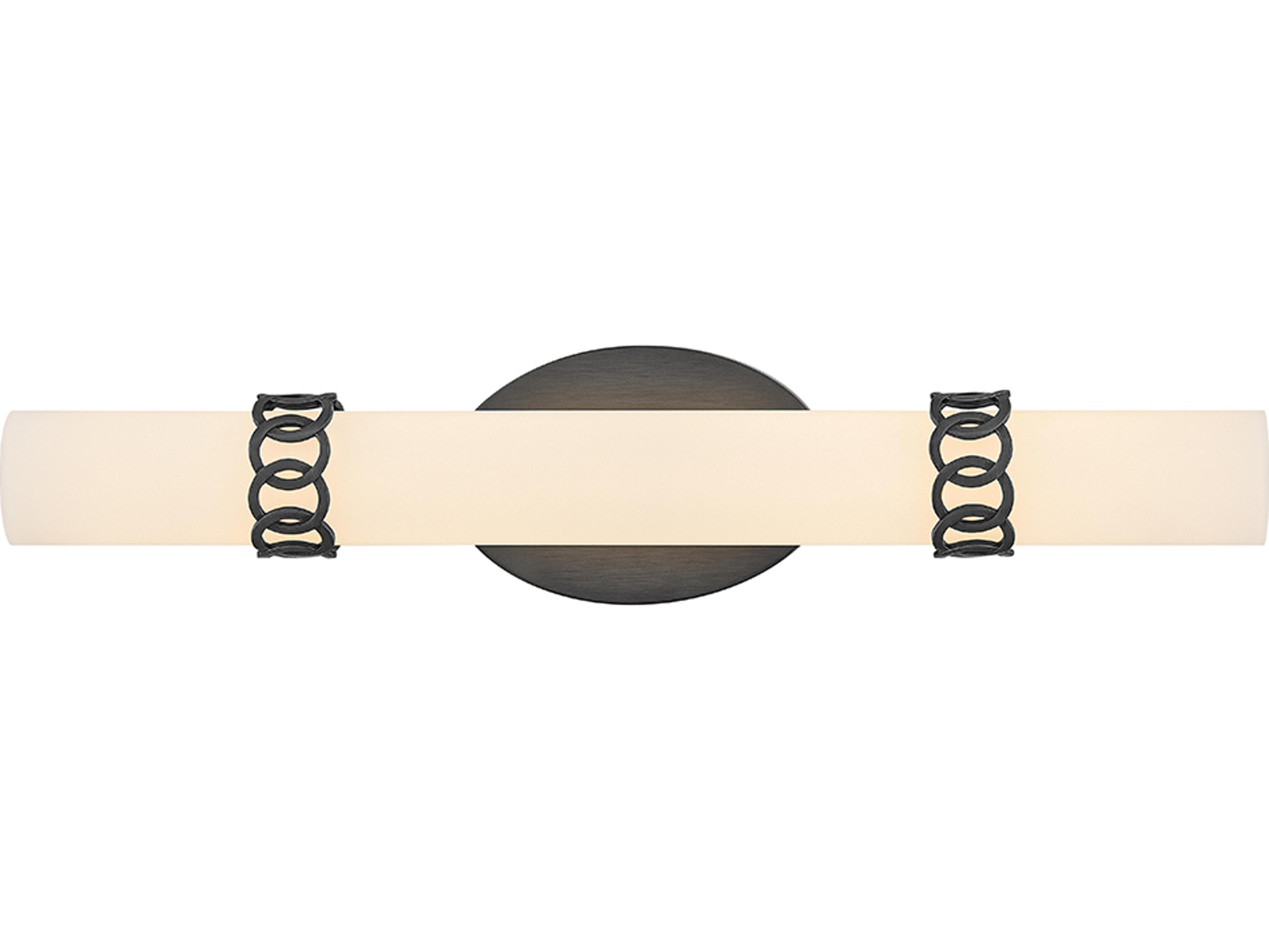 Hinkley Eliza Painted Black Oxide Vanity Light