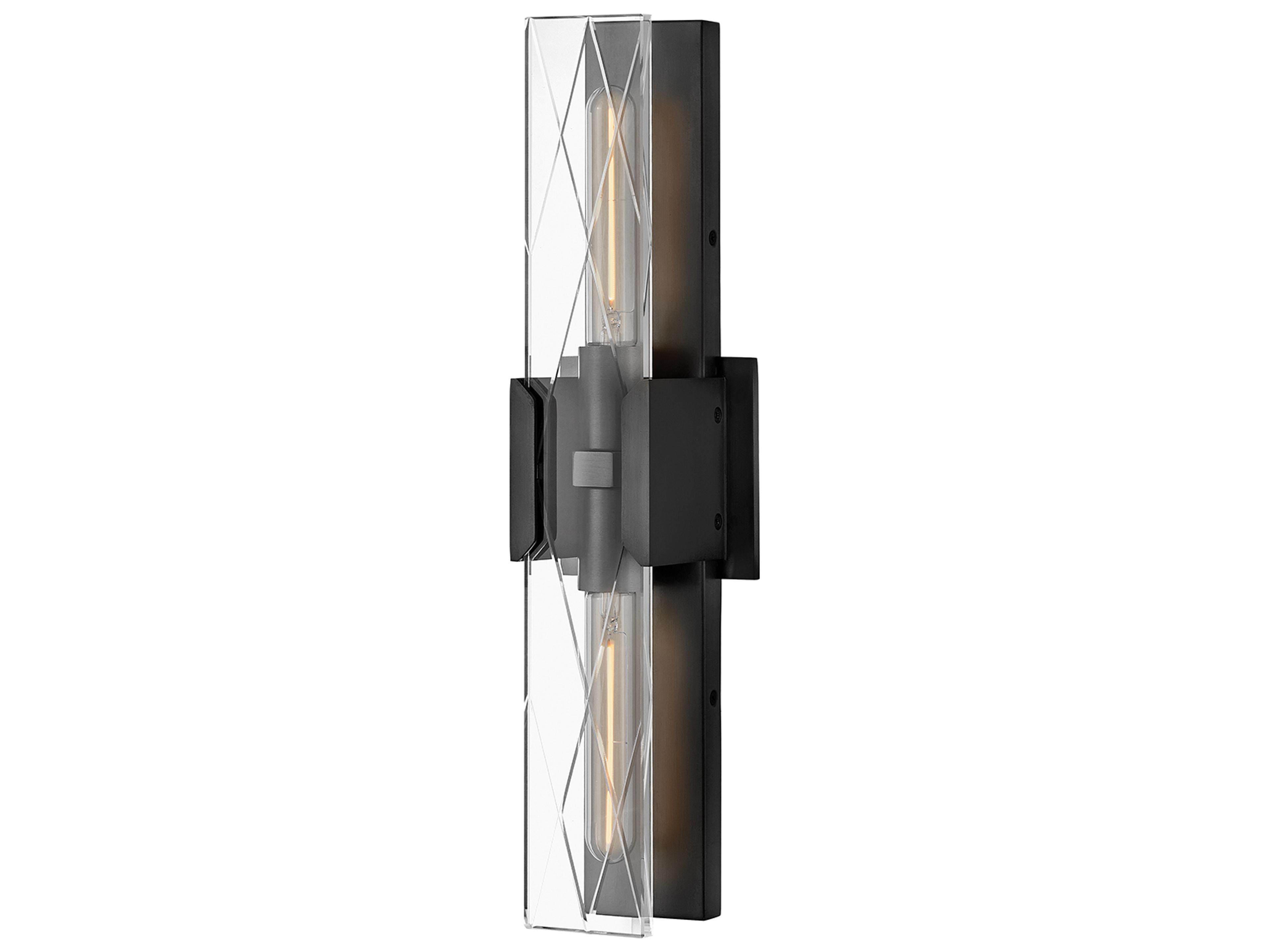 Hinkley Monte 2-Light Black Oxide Wall Sconce