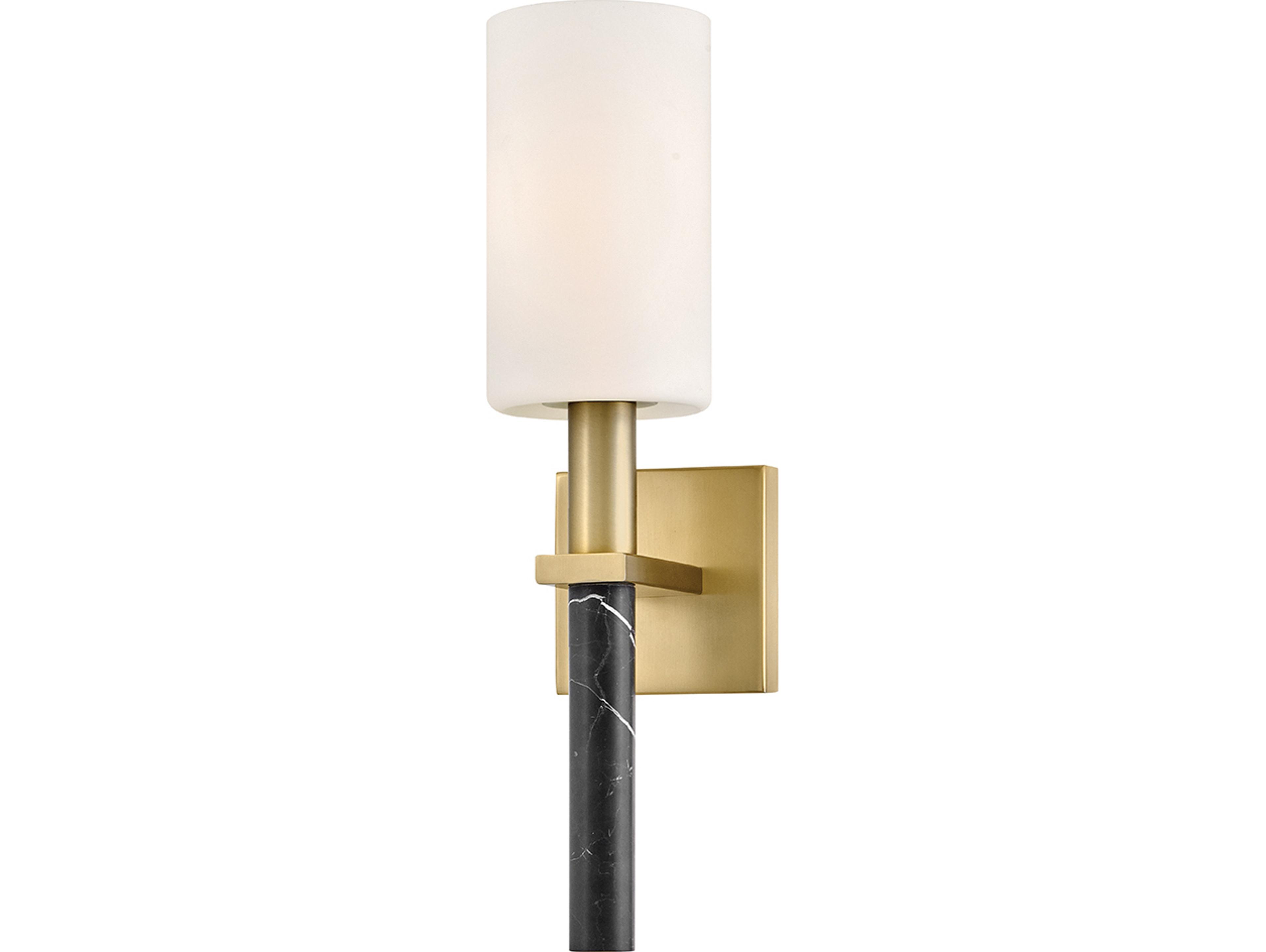 Hinkley Turin 1-Light Lacquered Brass Wall Sconce