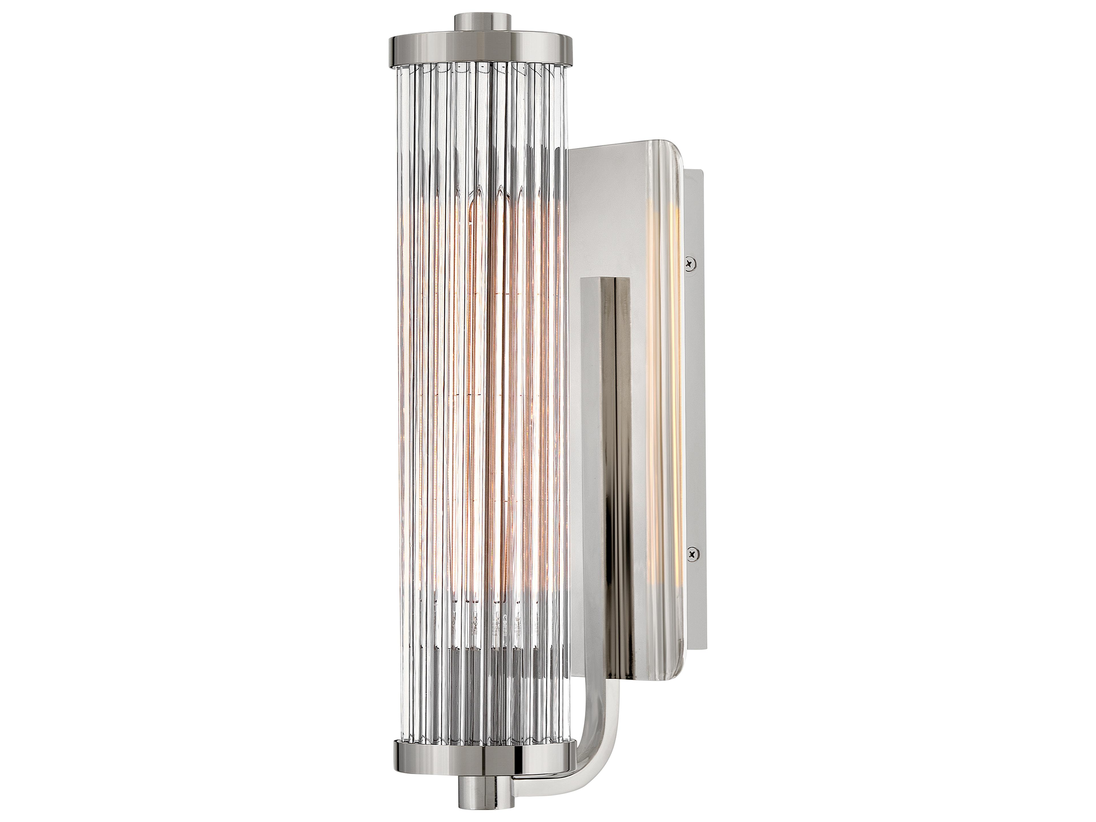 Hinkley Ellery 1-Light Polished Nickel Wall Sconce