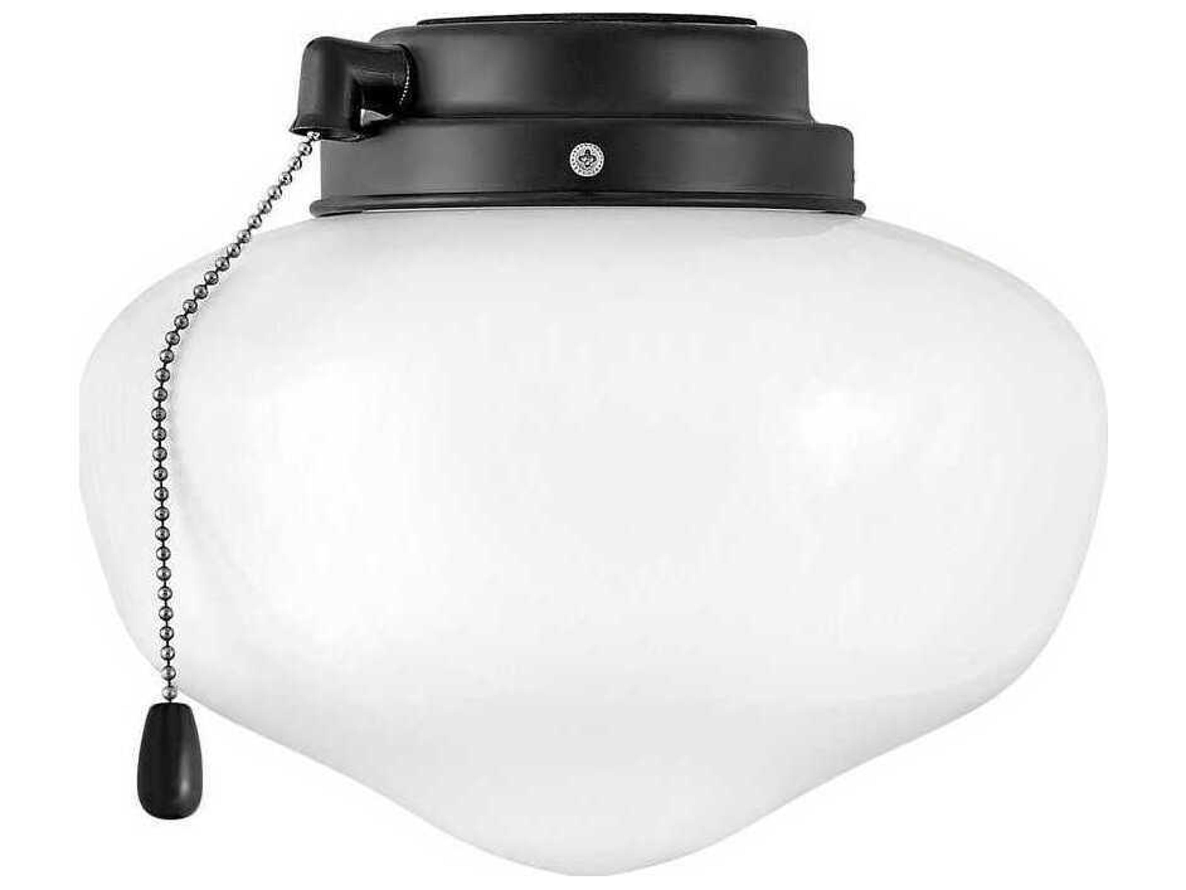 Hinkley Matte Black Schoolhouse Light Kit