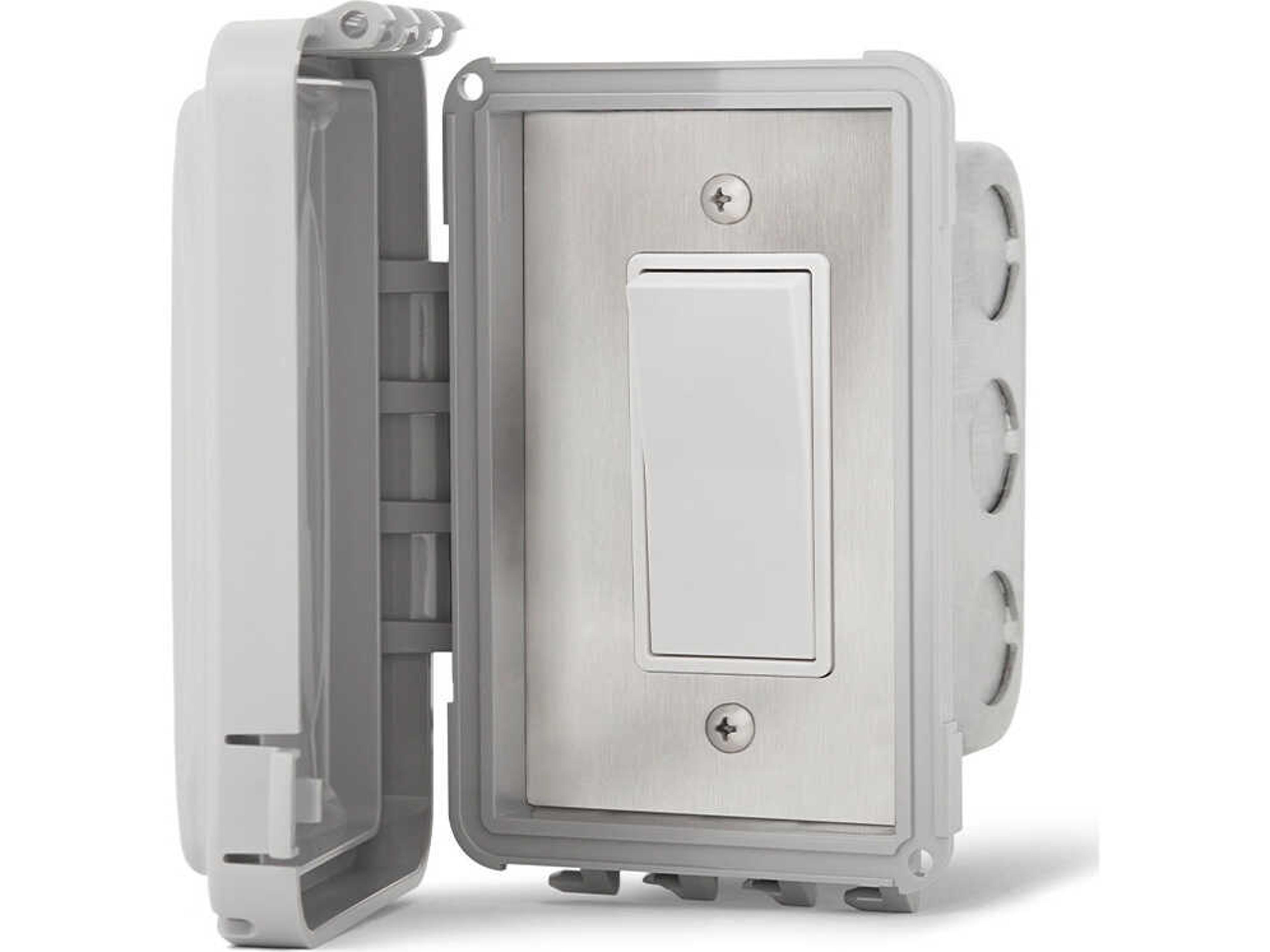 Infratech Value Controls Single On/Off Switch Flush Mount & Gang Box 20 AMP Per Pole