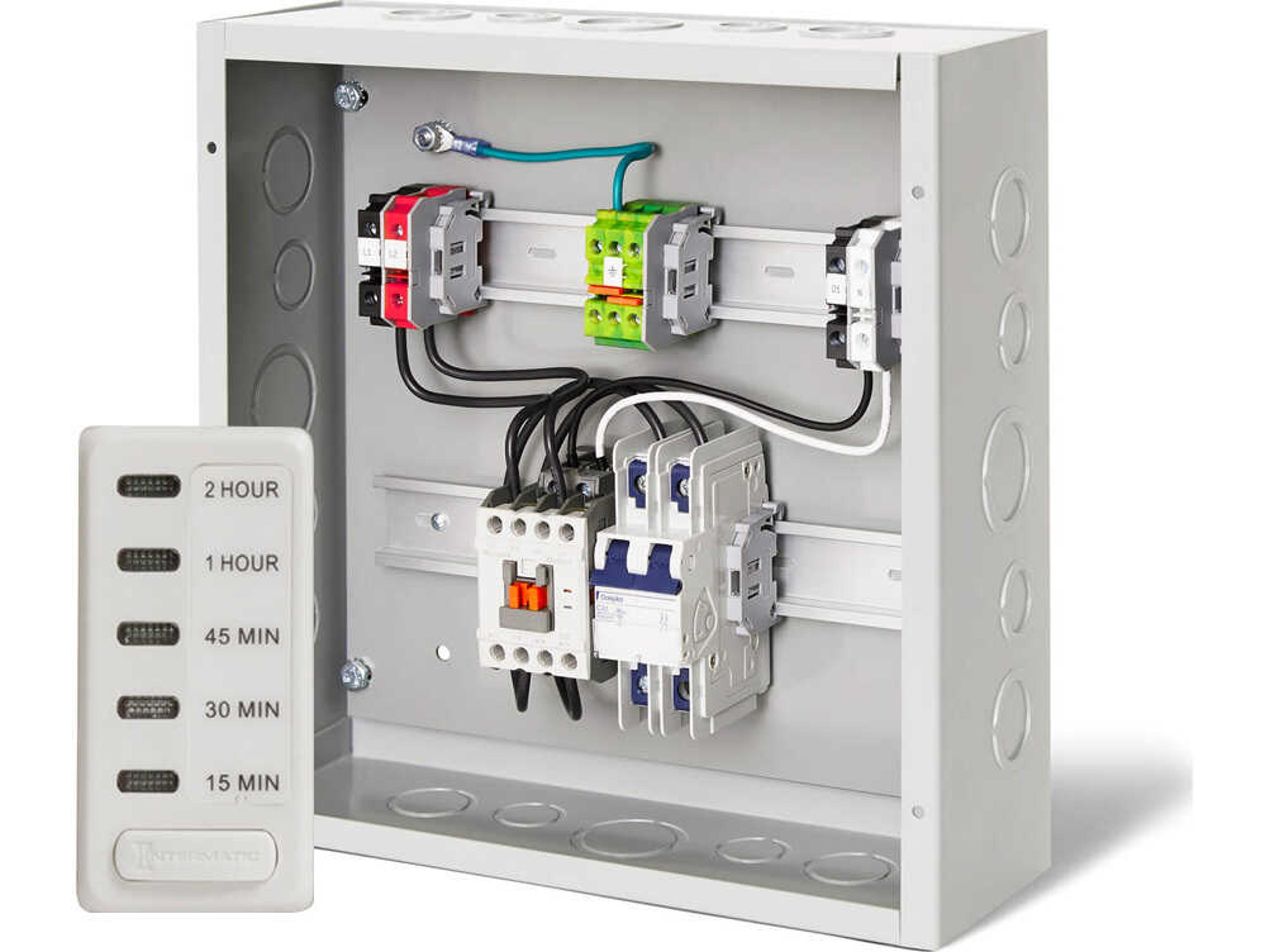 Infratech Single Contractor Panel CP-6000-1X with Timer built with 30 AMP Breaker
