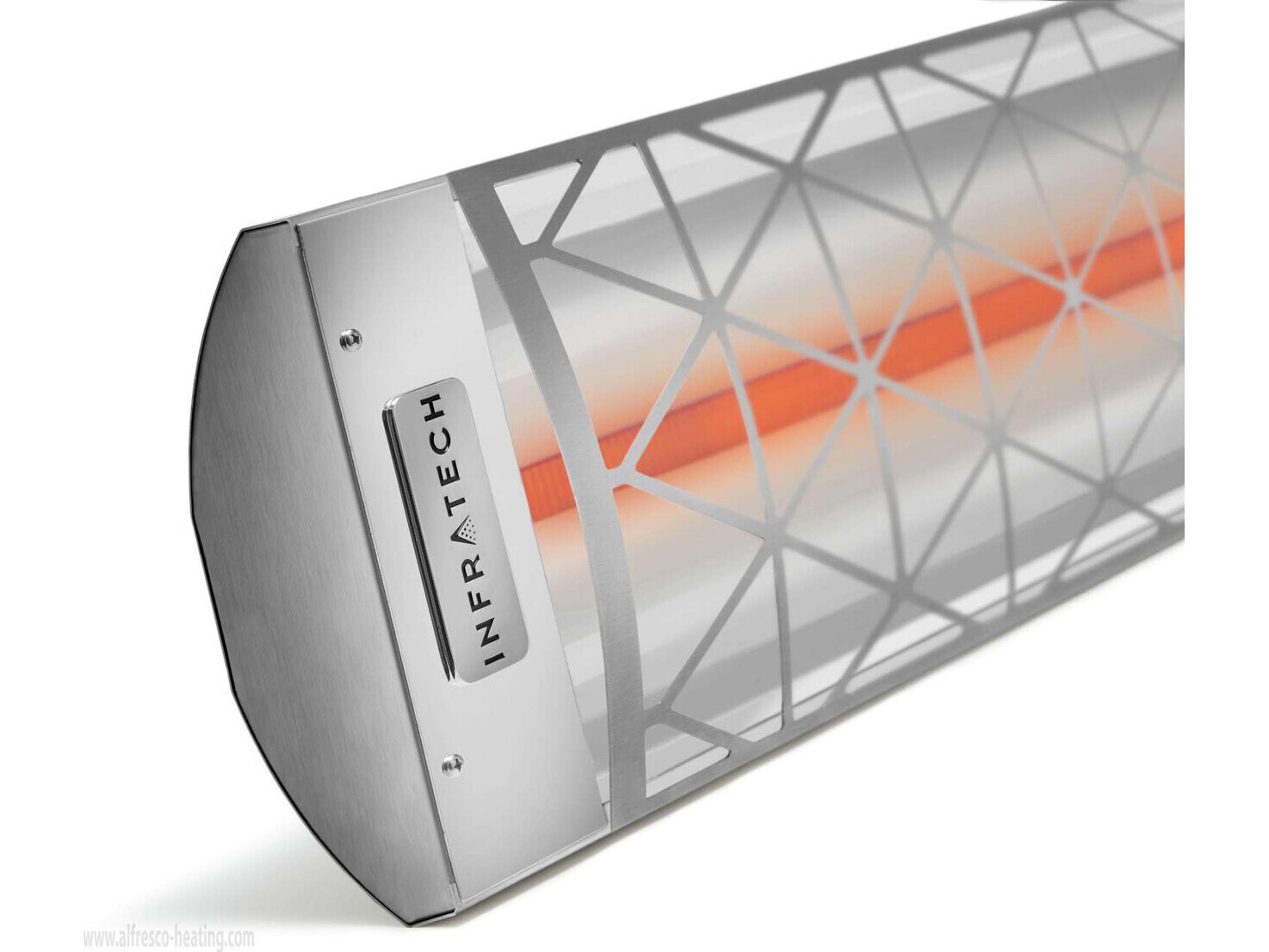 Infratech Contemporary Motif Dual Element Heaters 48" Wide 5200 Watt 240 Volts Marine Grade