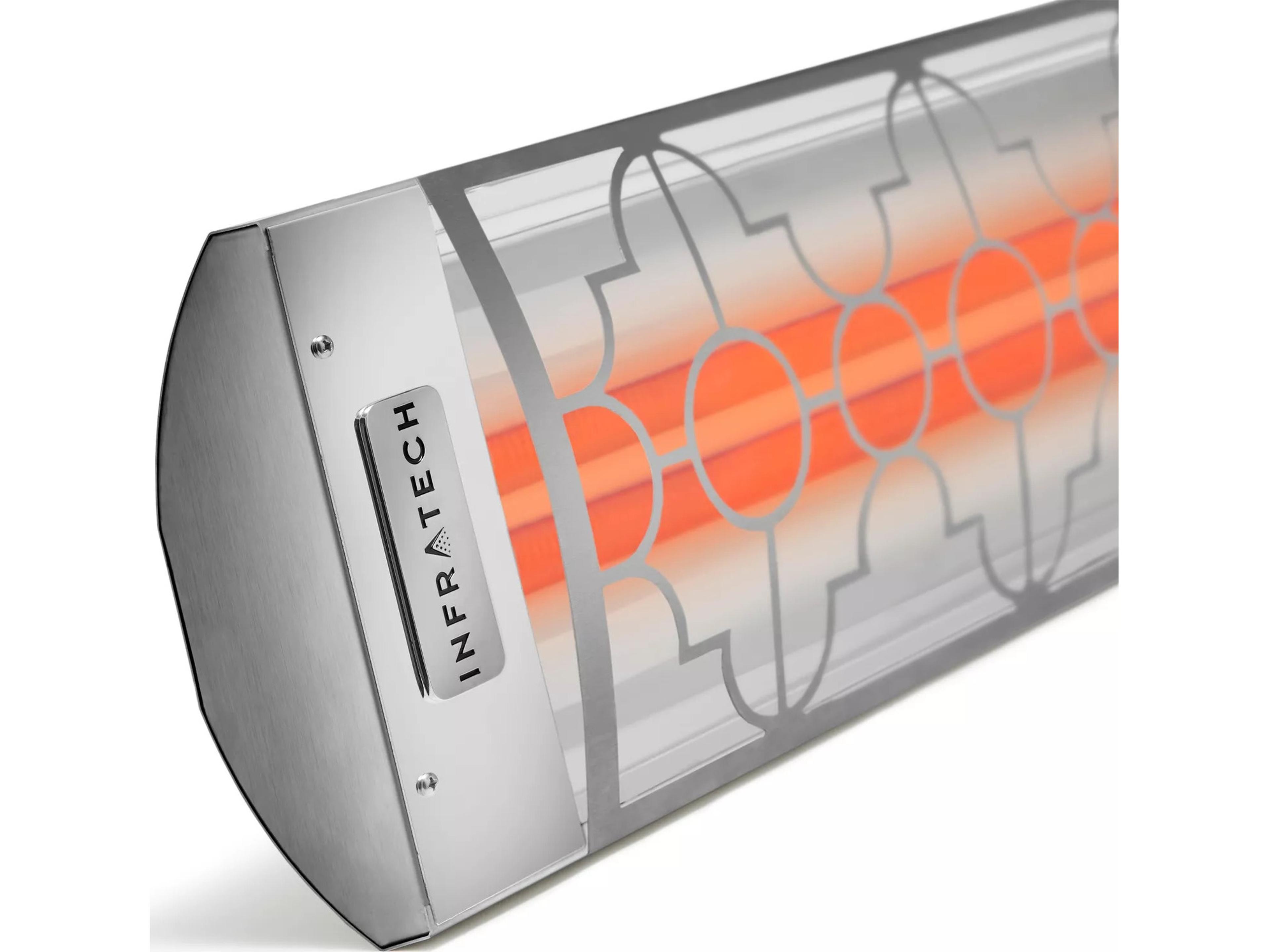 Infratech Craftman Mediterranean Motif  Dual Element Heaters 48" Wide 5200 Watt 240 Volts Marine Grade