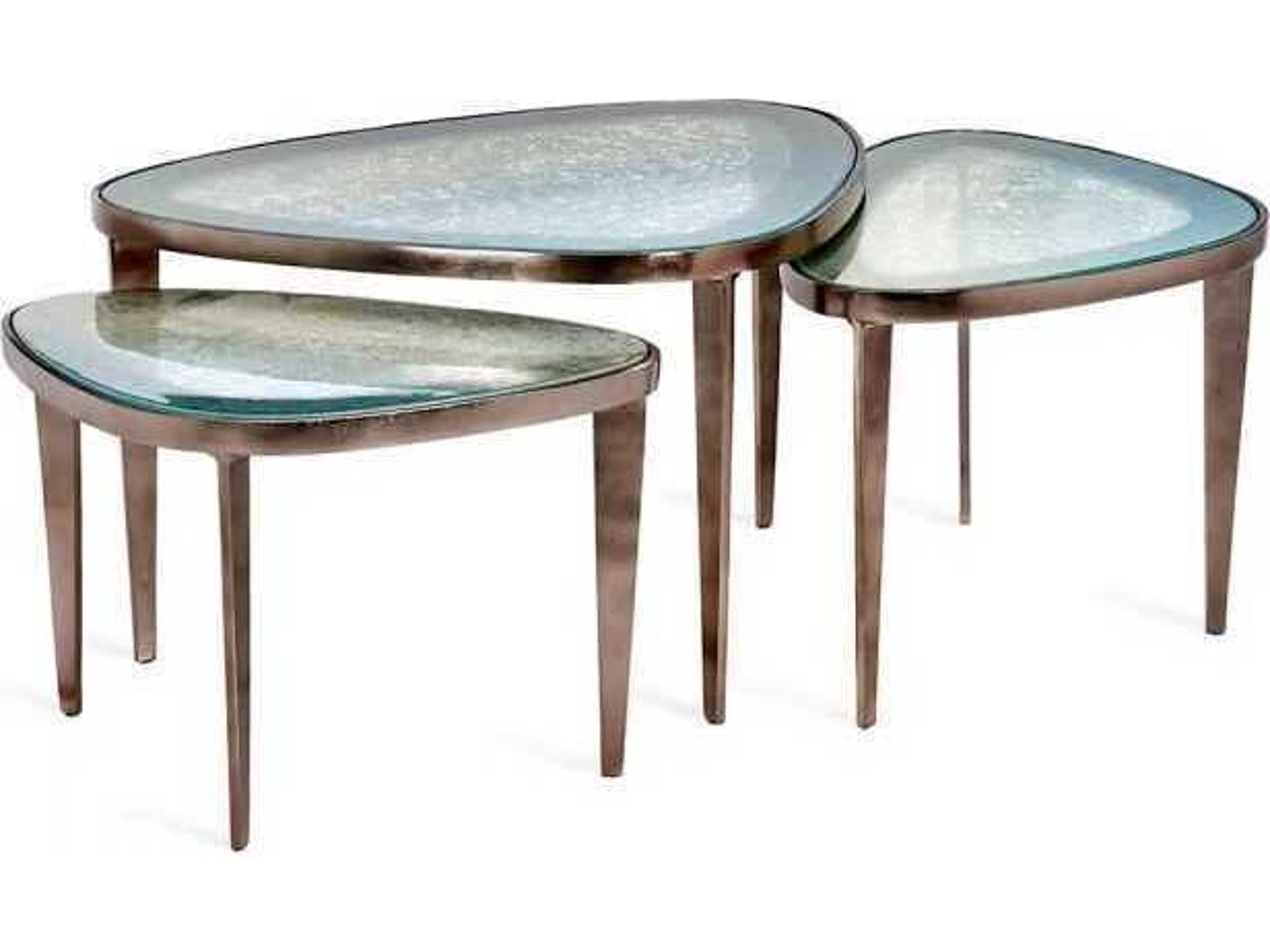 Interlude Home Jan Glass Coffee Table