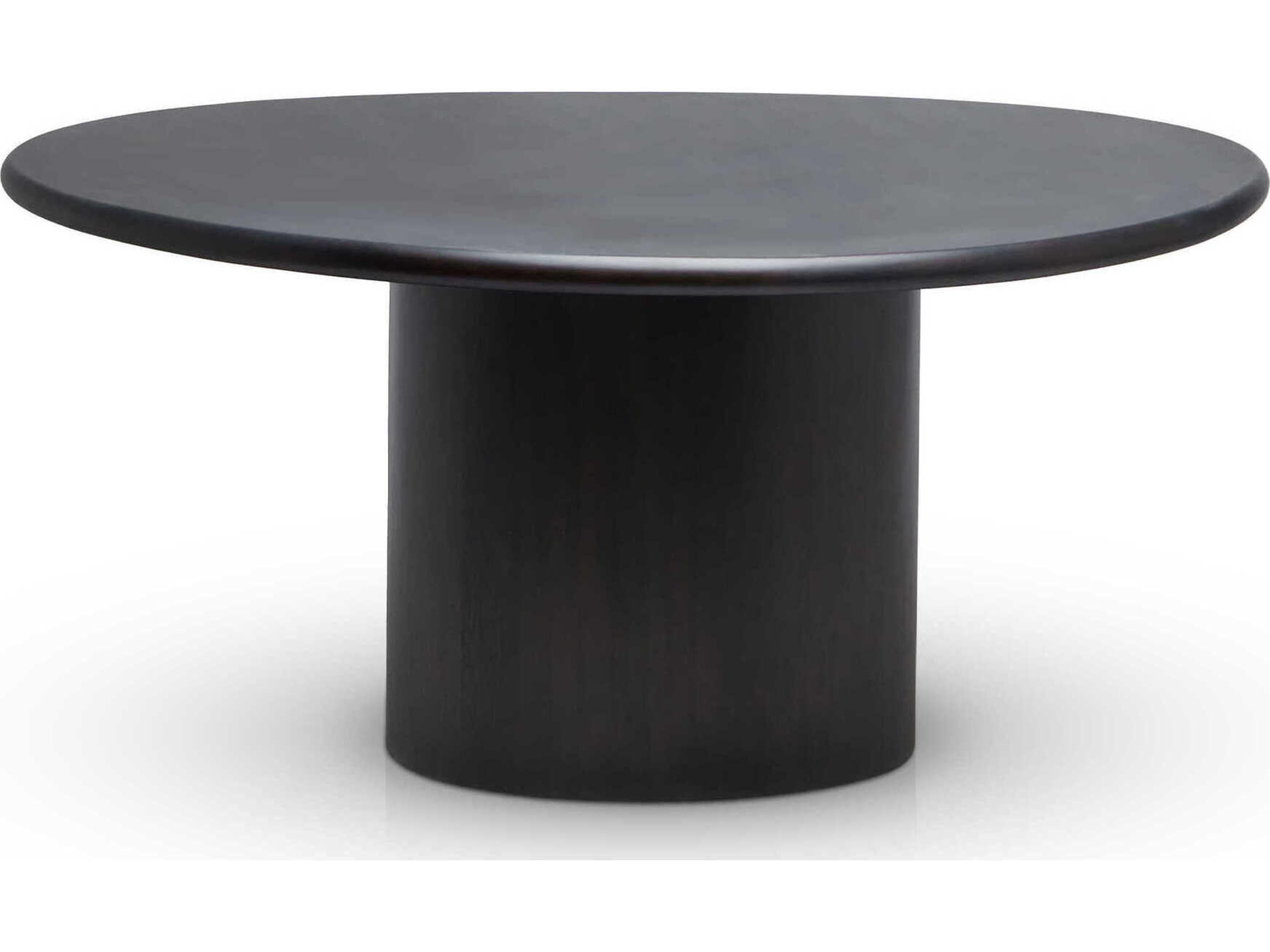 Interlude Home Tinsley Wood Cinder Dining Table