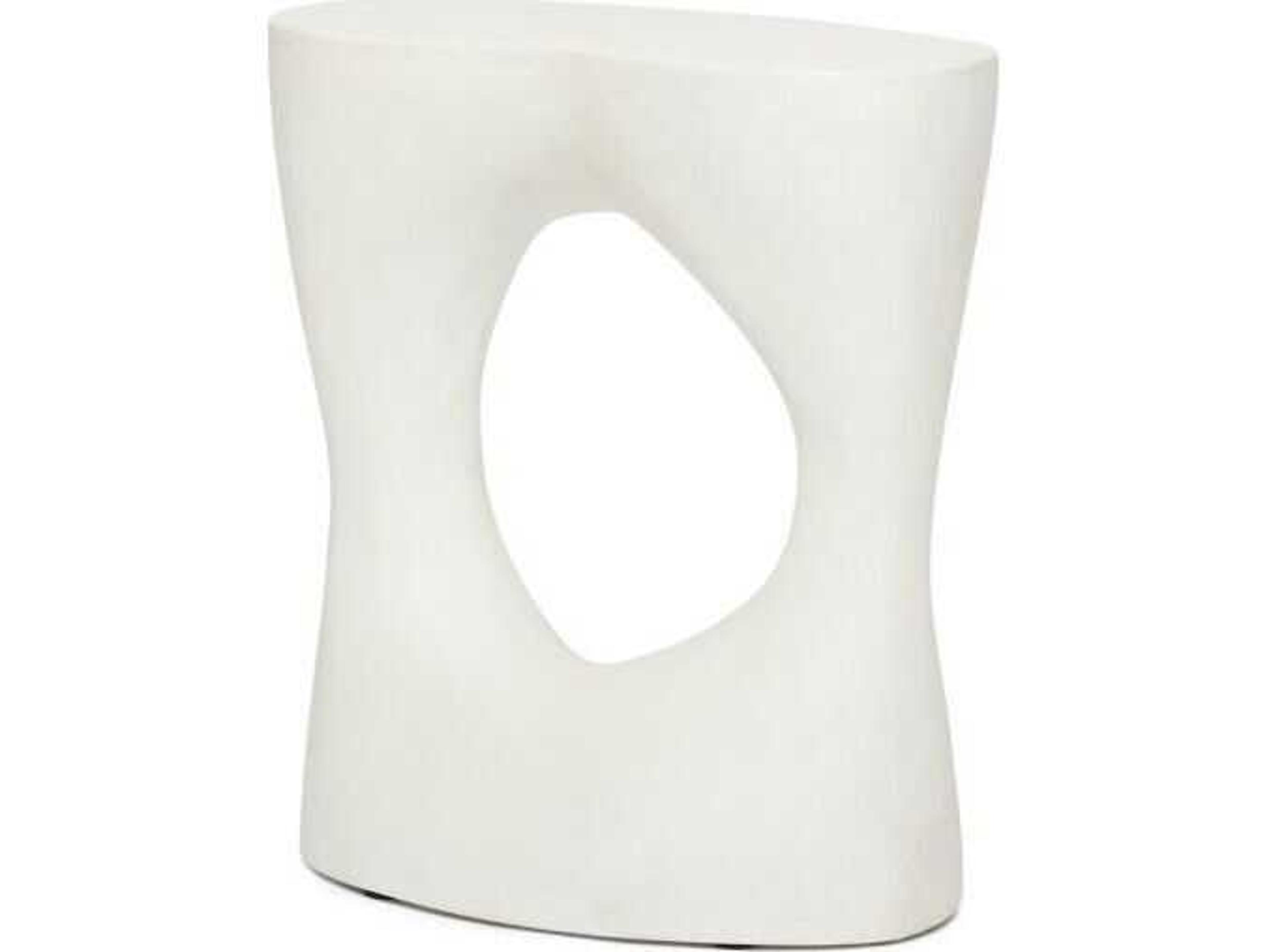 Interlude Home Josephine Faux Stone End Table