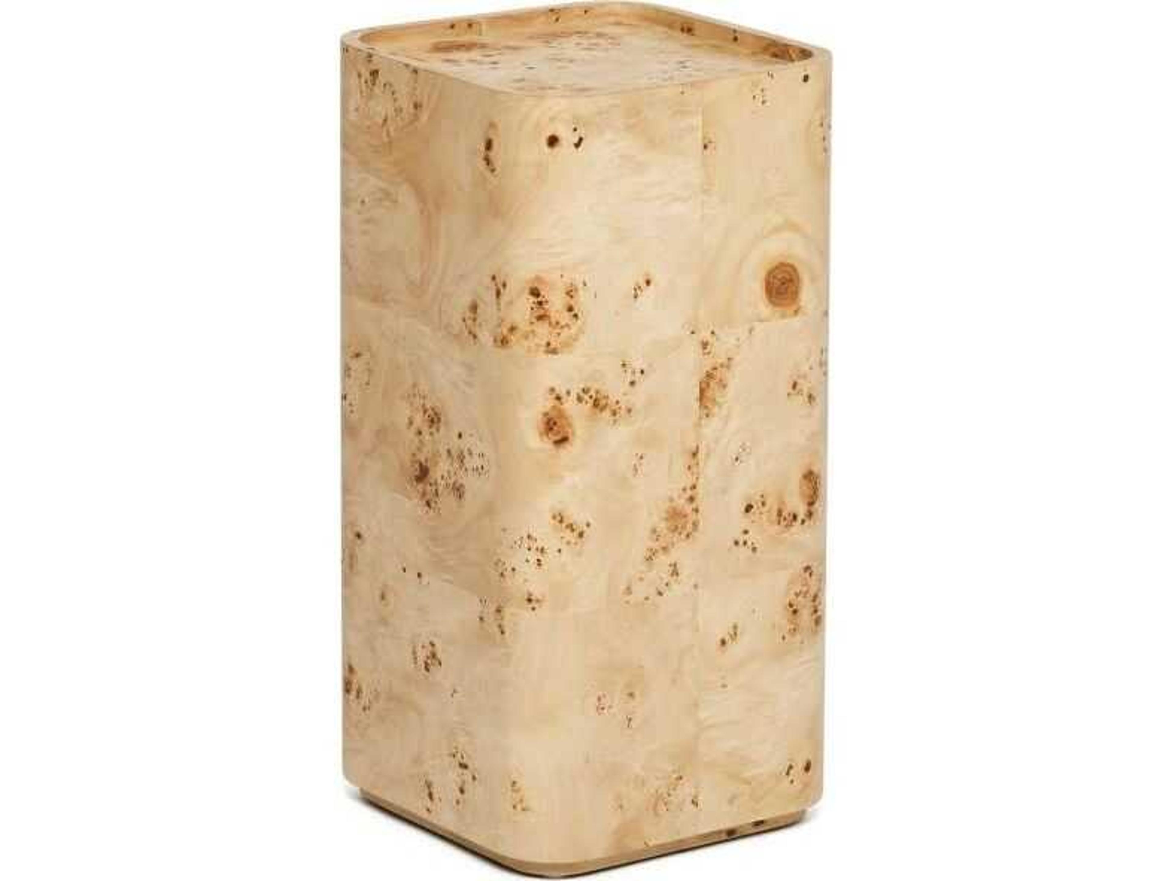 Interlude Home Rayne Square Wood End Table