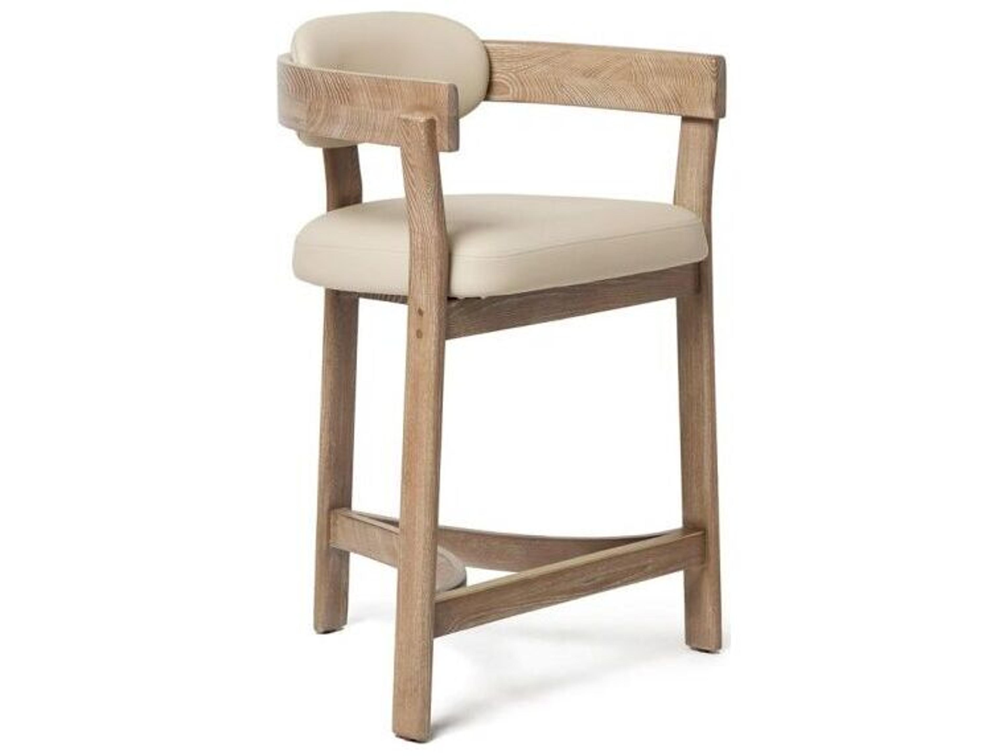 Interlude Home Granville Counter Stool - Cream Latte