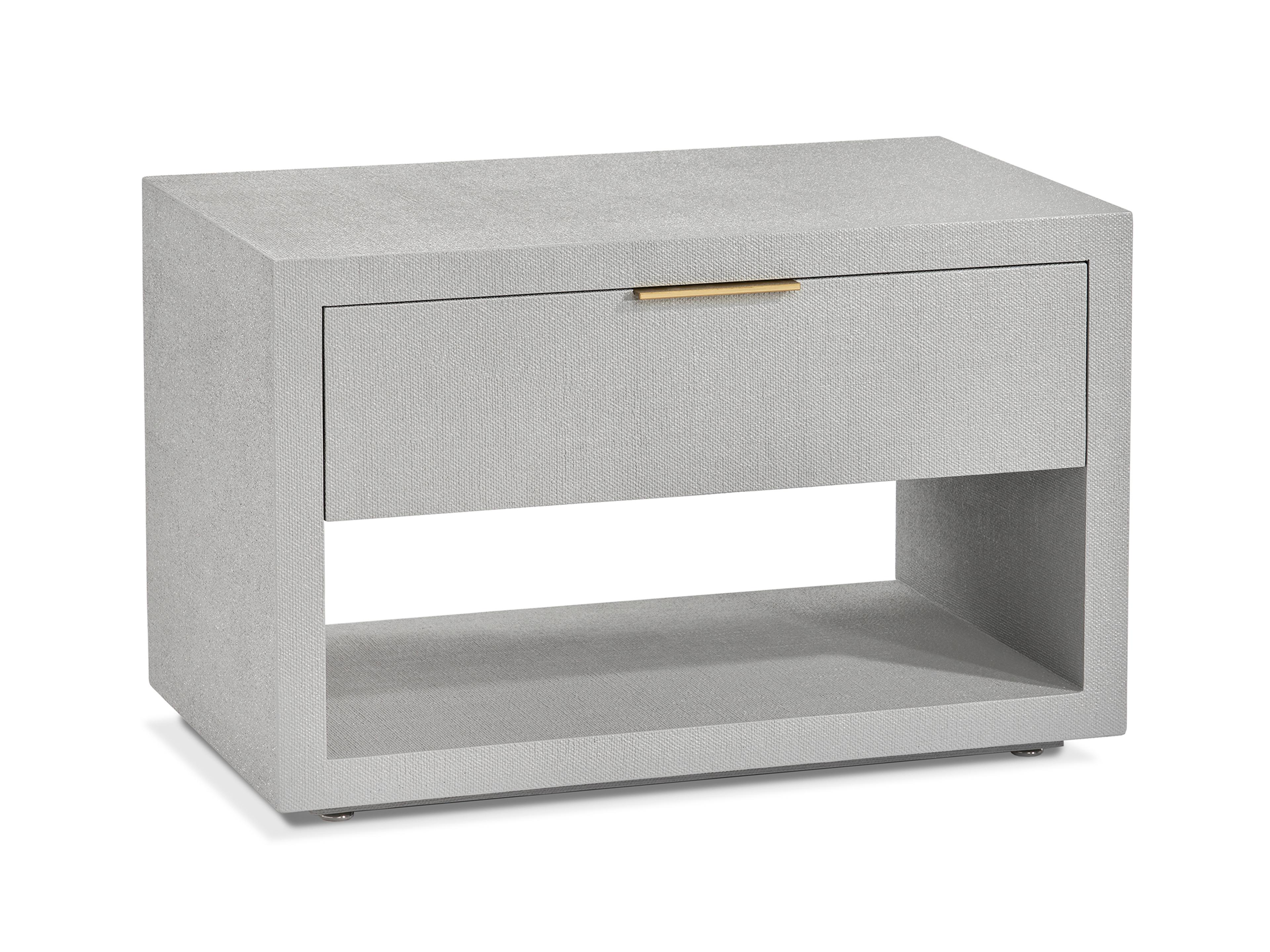 Interlude Home Montaigne 1-Drawer Gold Chest Nightstand