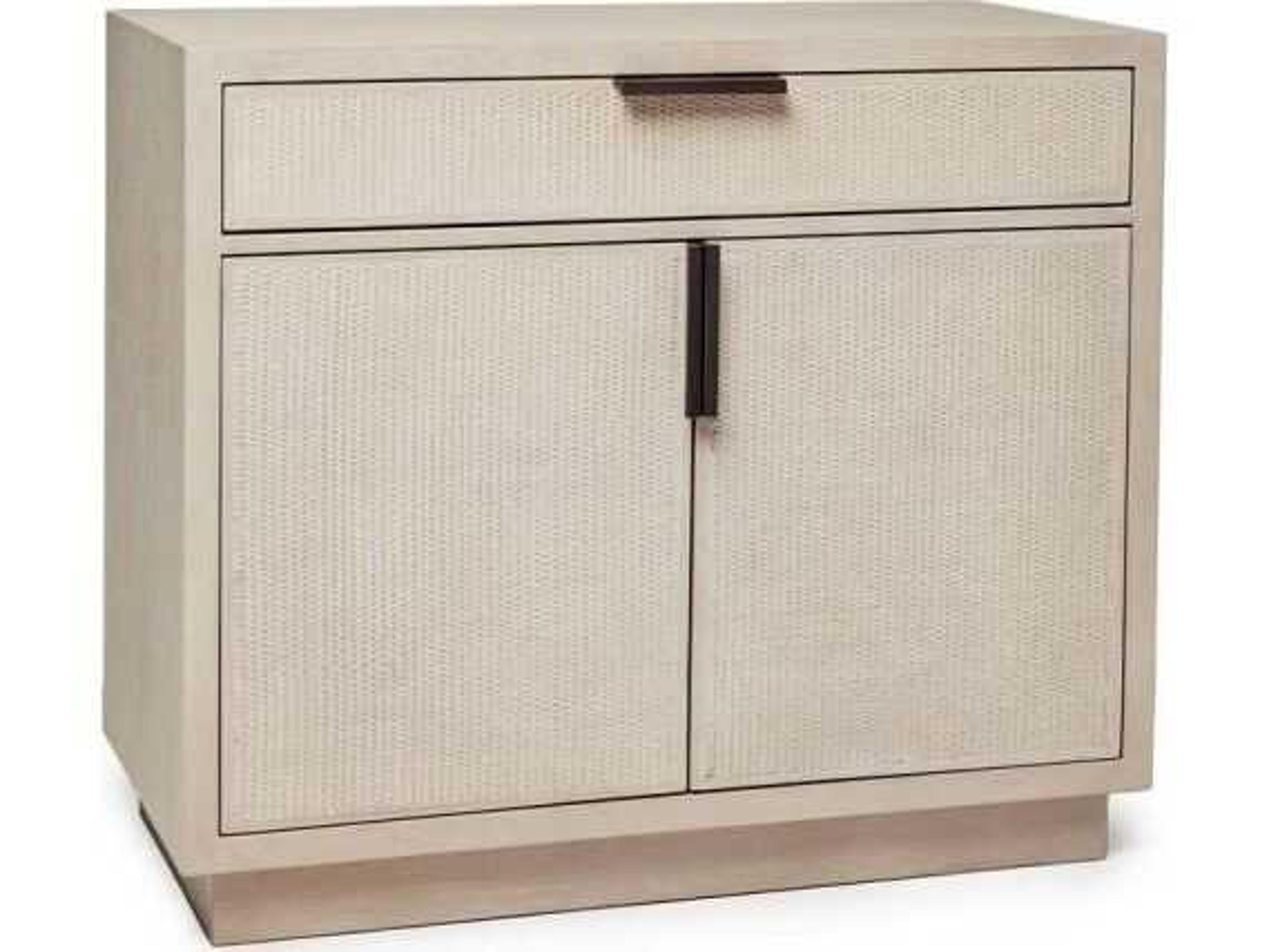 Interlude Home Holmes 3-Drawers Beige Oak Wood Dresser