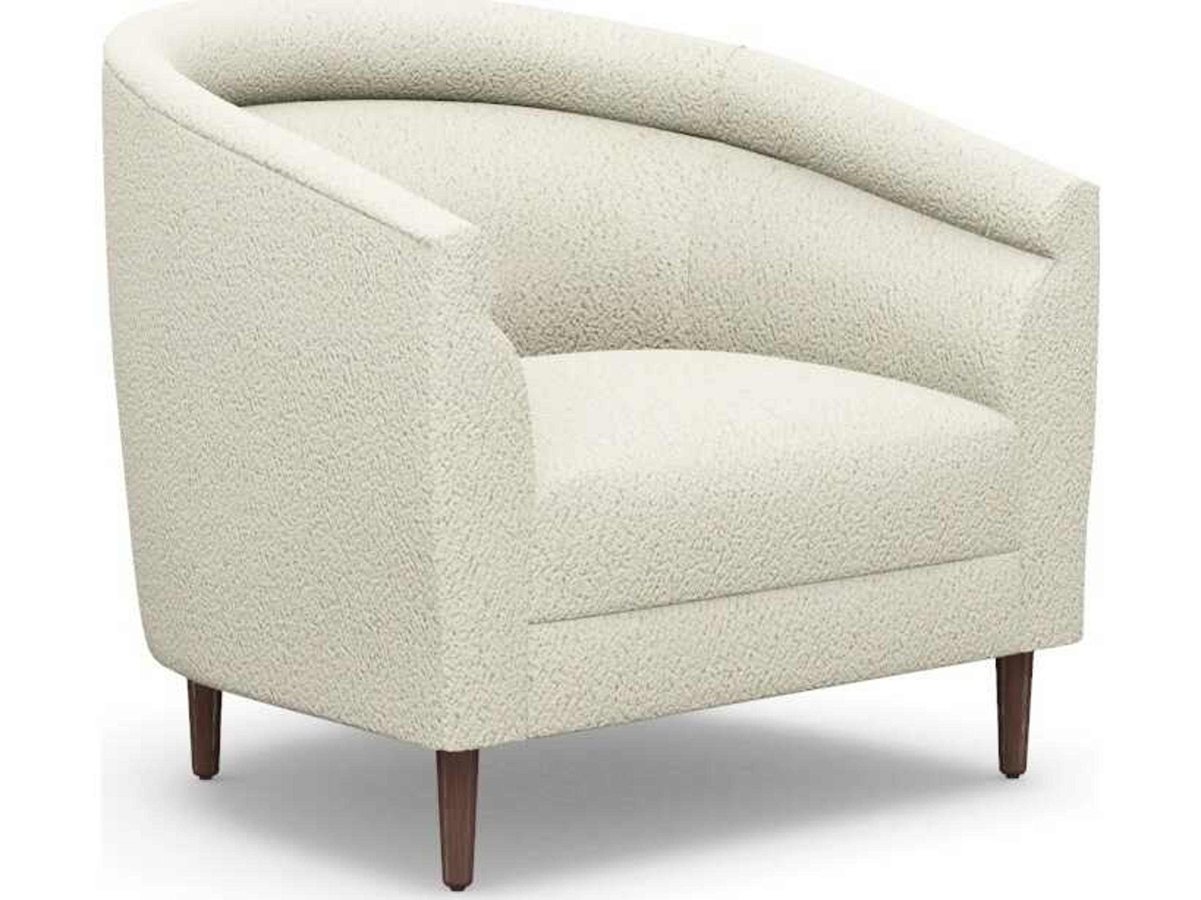 Interlude Home Capri Cream Accent Chair