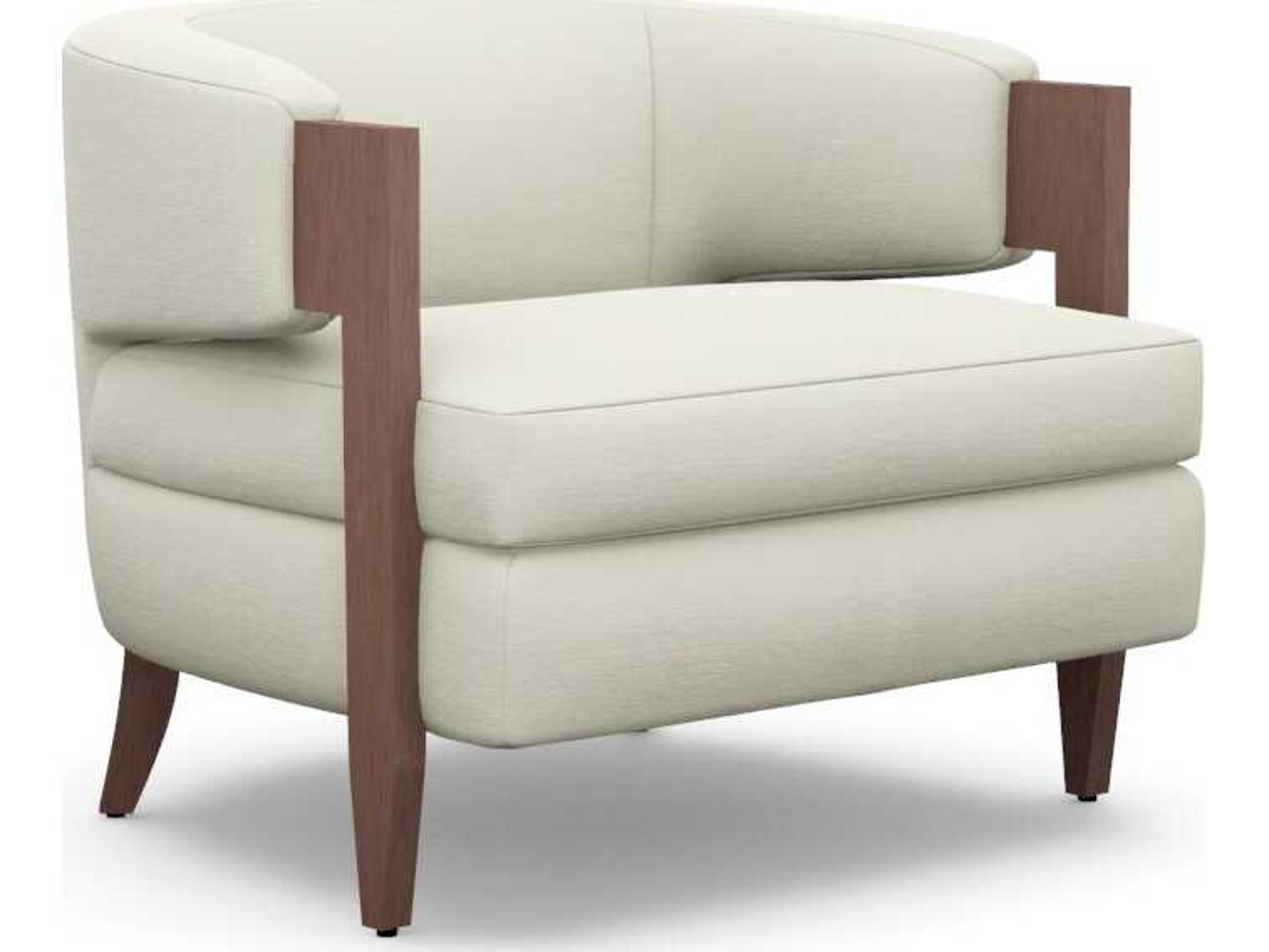 Interlude Home Kelsey White Chair and a Half