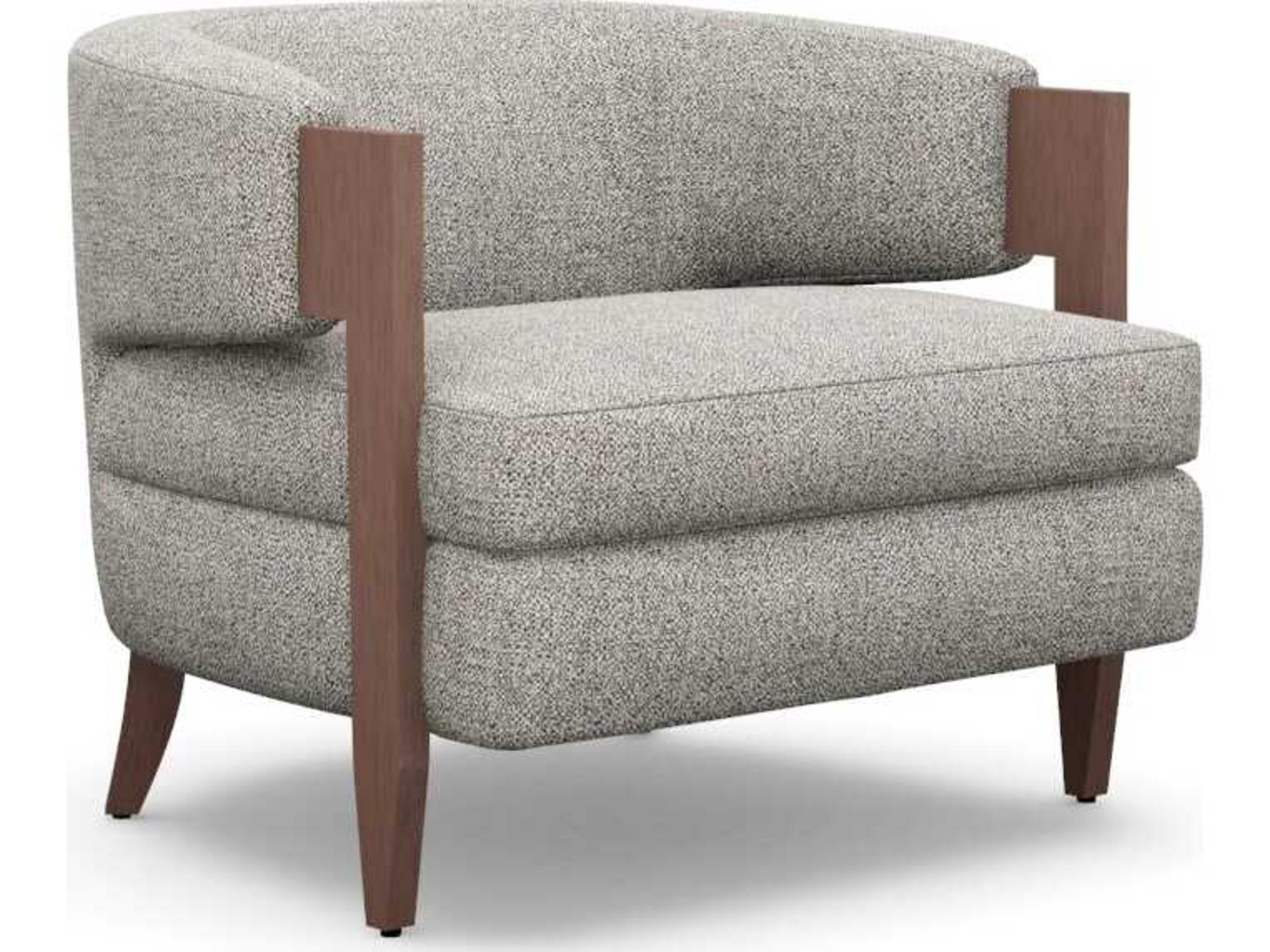 Interlude Home Kelsey Gray Accent Chair