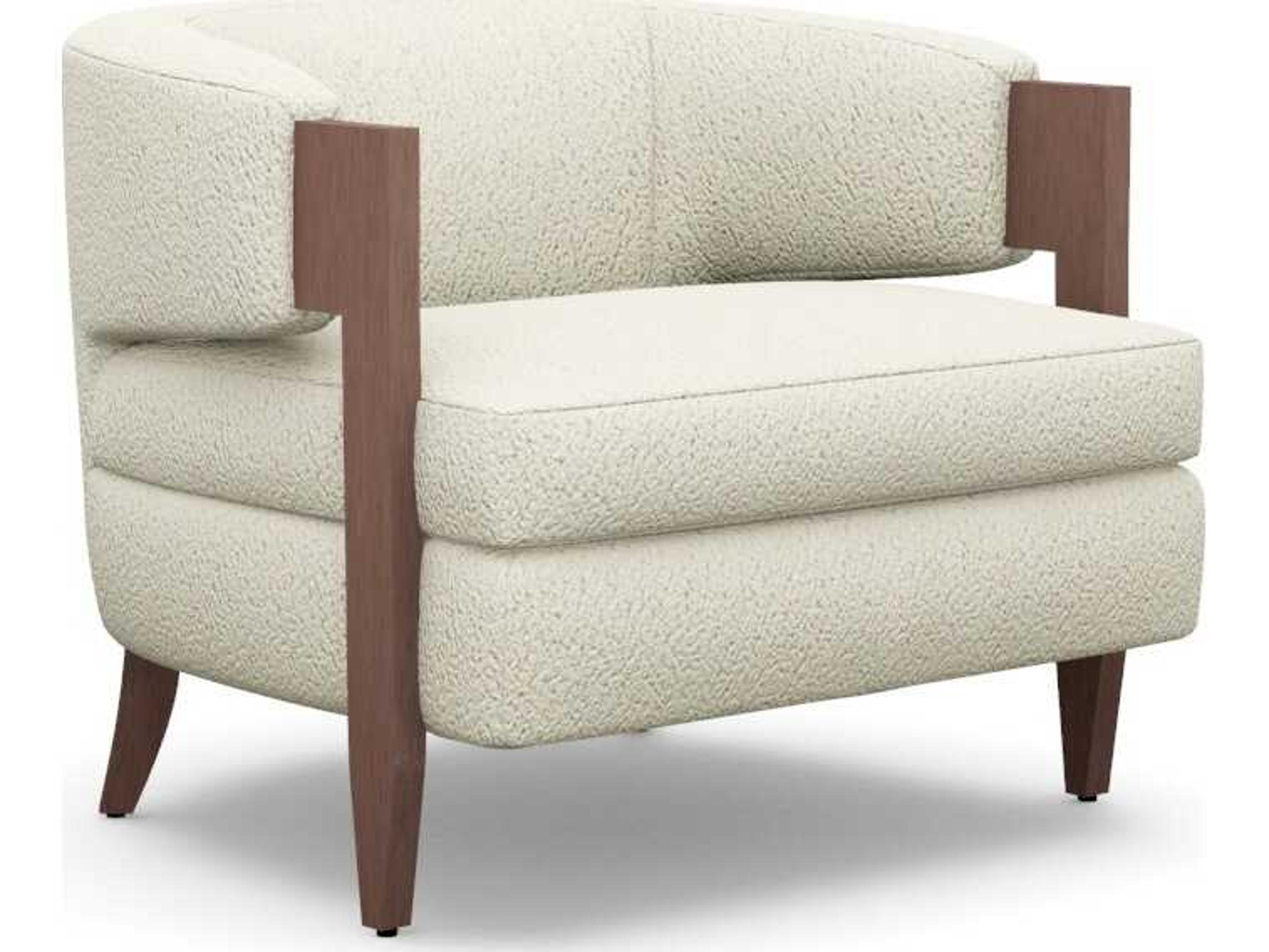 Interlude Home Kelsey Cream Accent Chair