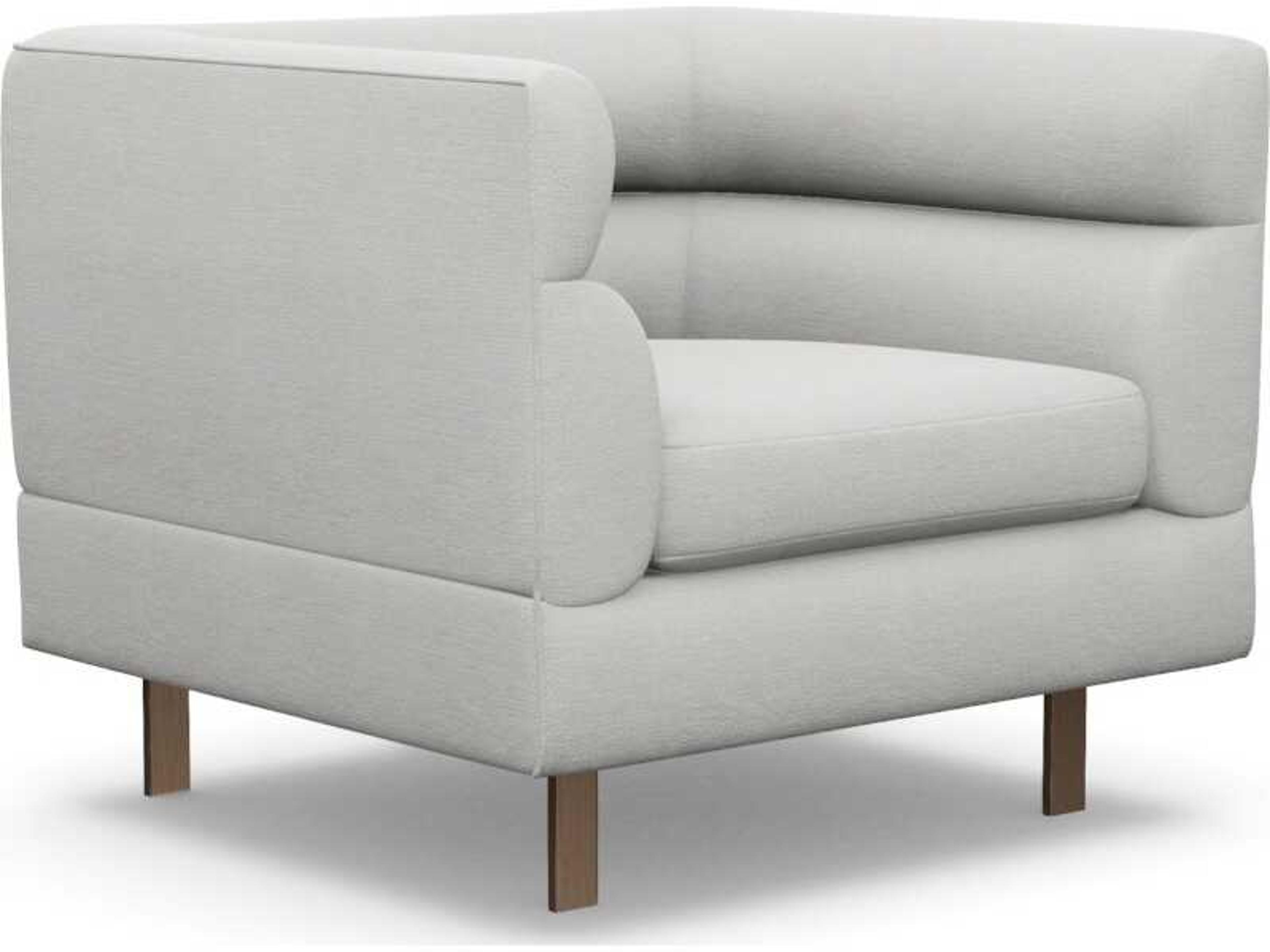 Interlude Home Ornette Cream Club Chair