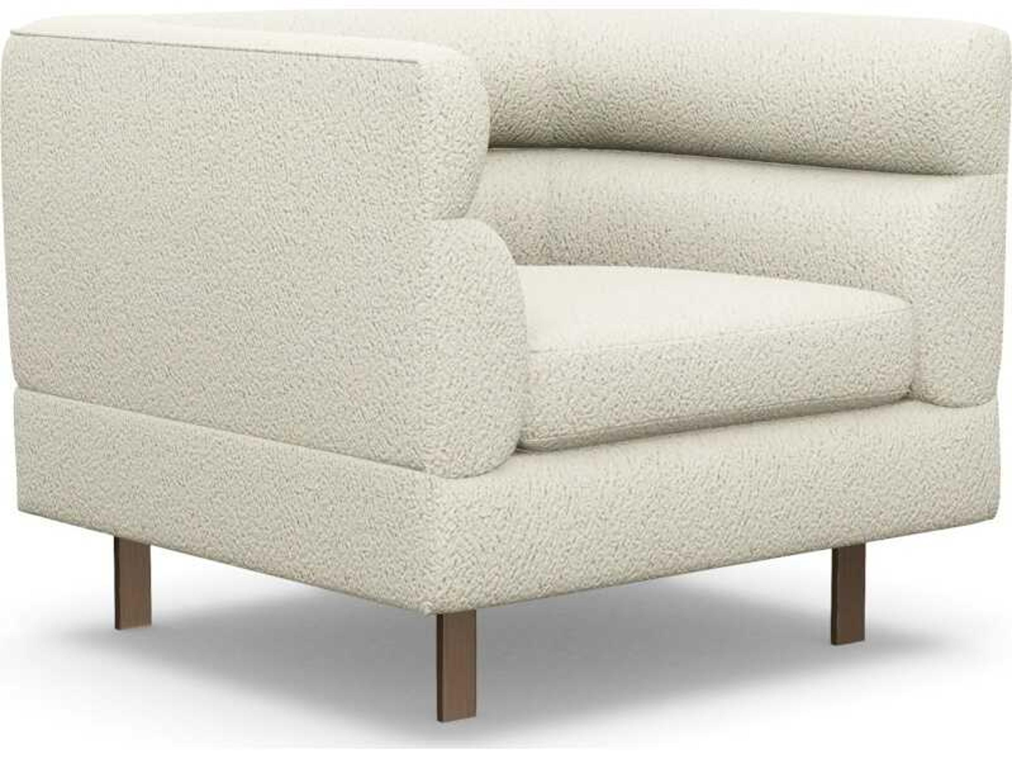 Interlude Home Ornette Cream Accent Chair