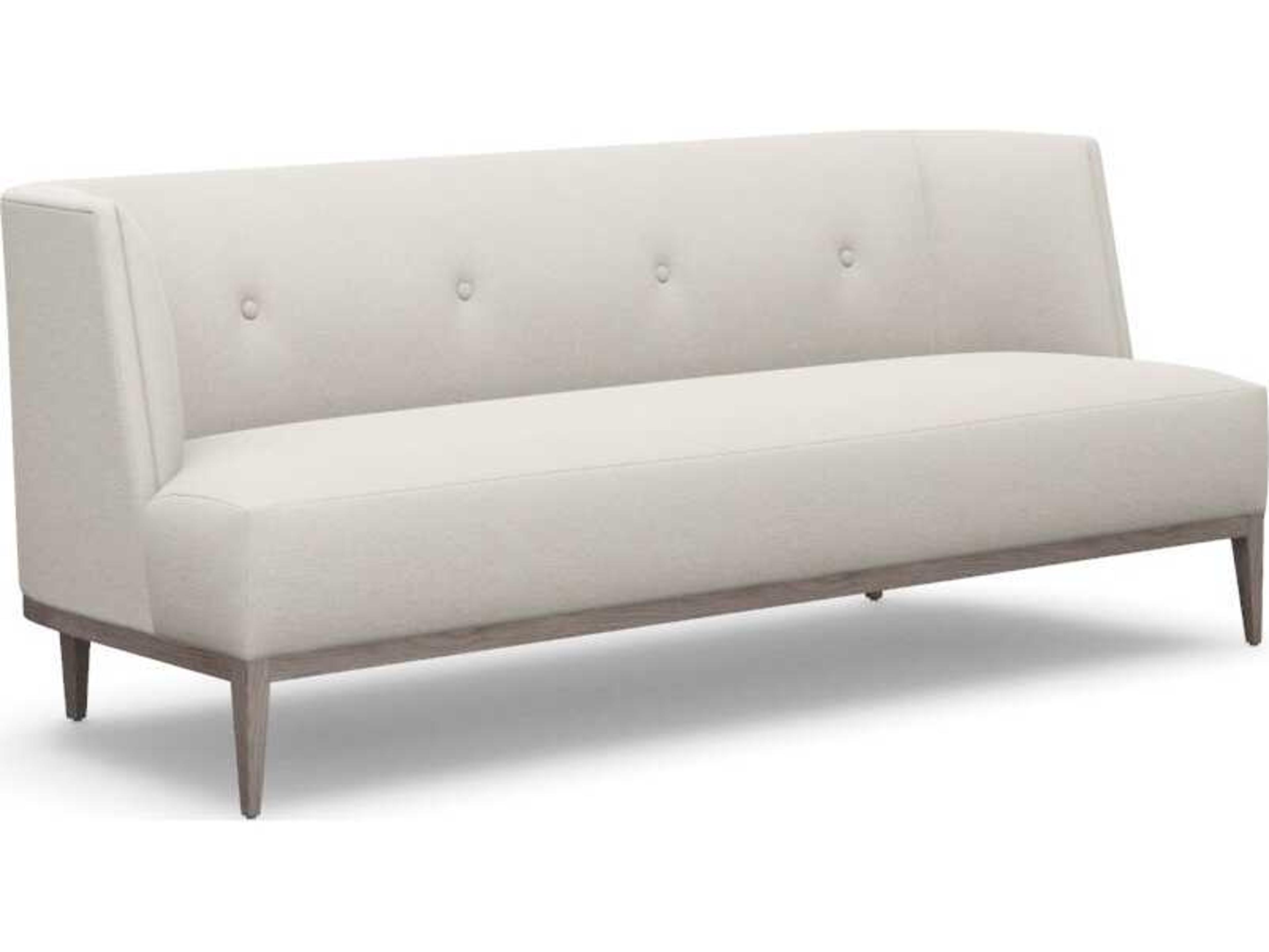 Interlude Home Ayler Cameo Icy Grey Cream Upholstered Sofa