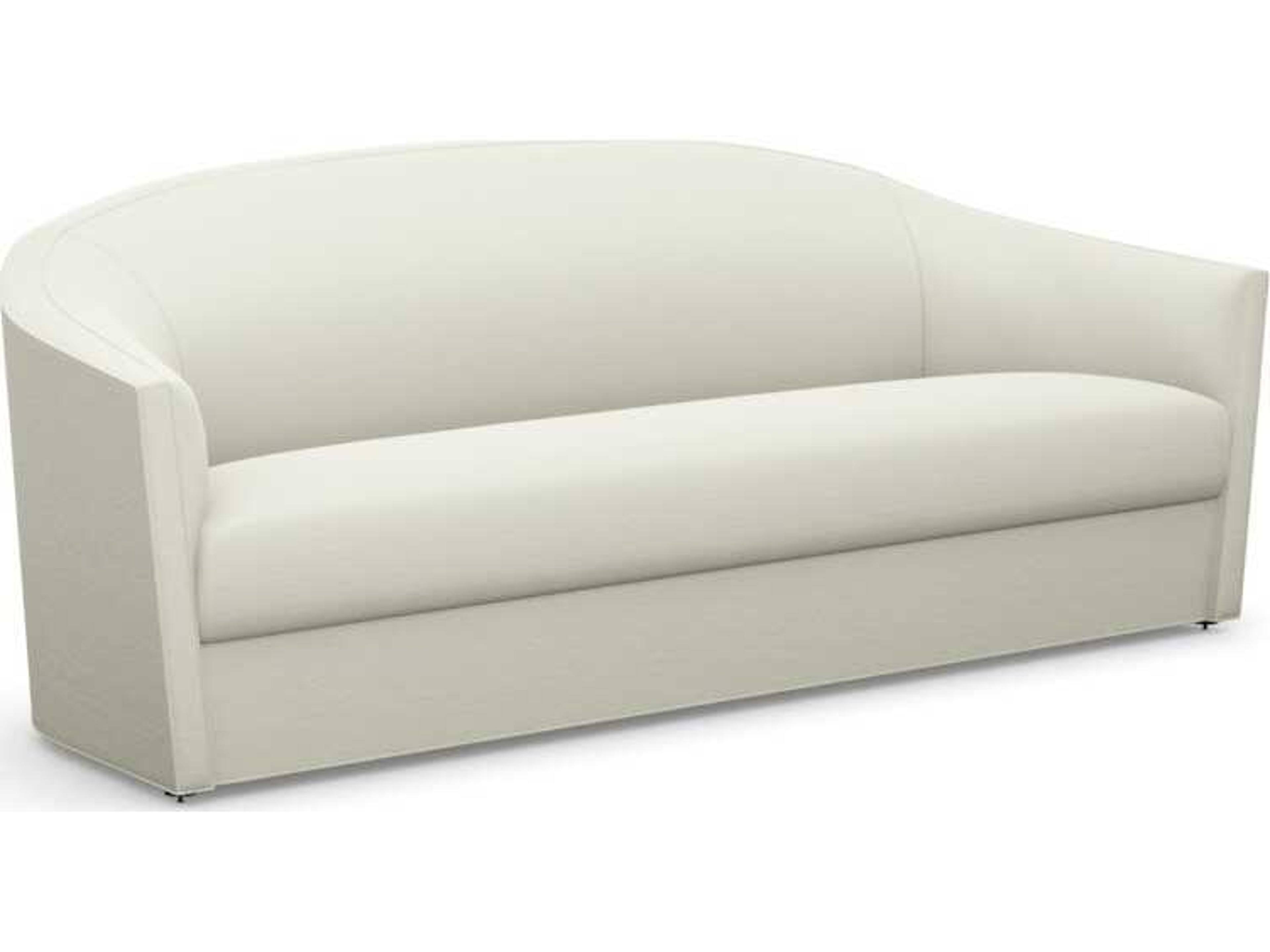 Interlude Home Turin Pure White Upholstered Sofa