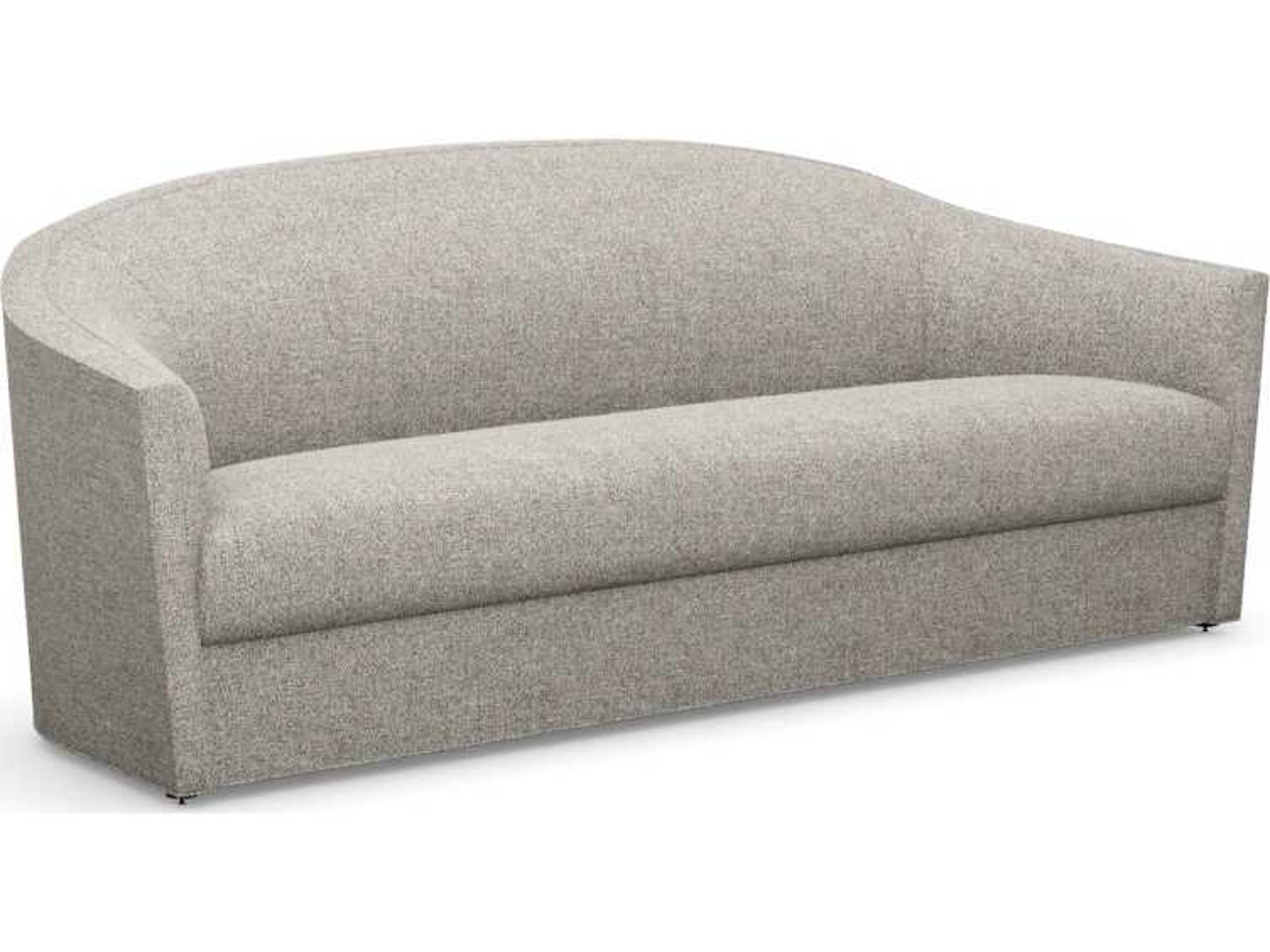Interlude Home Turin Rock Gray Upholstered Sofa