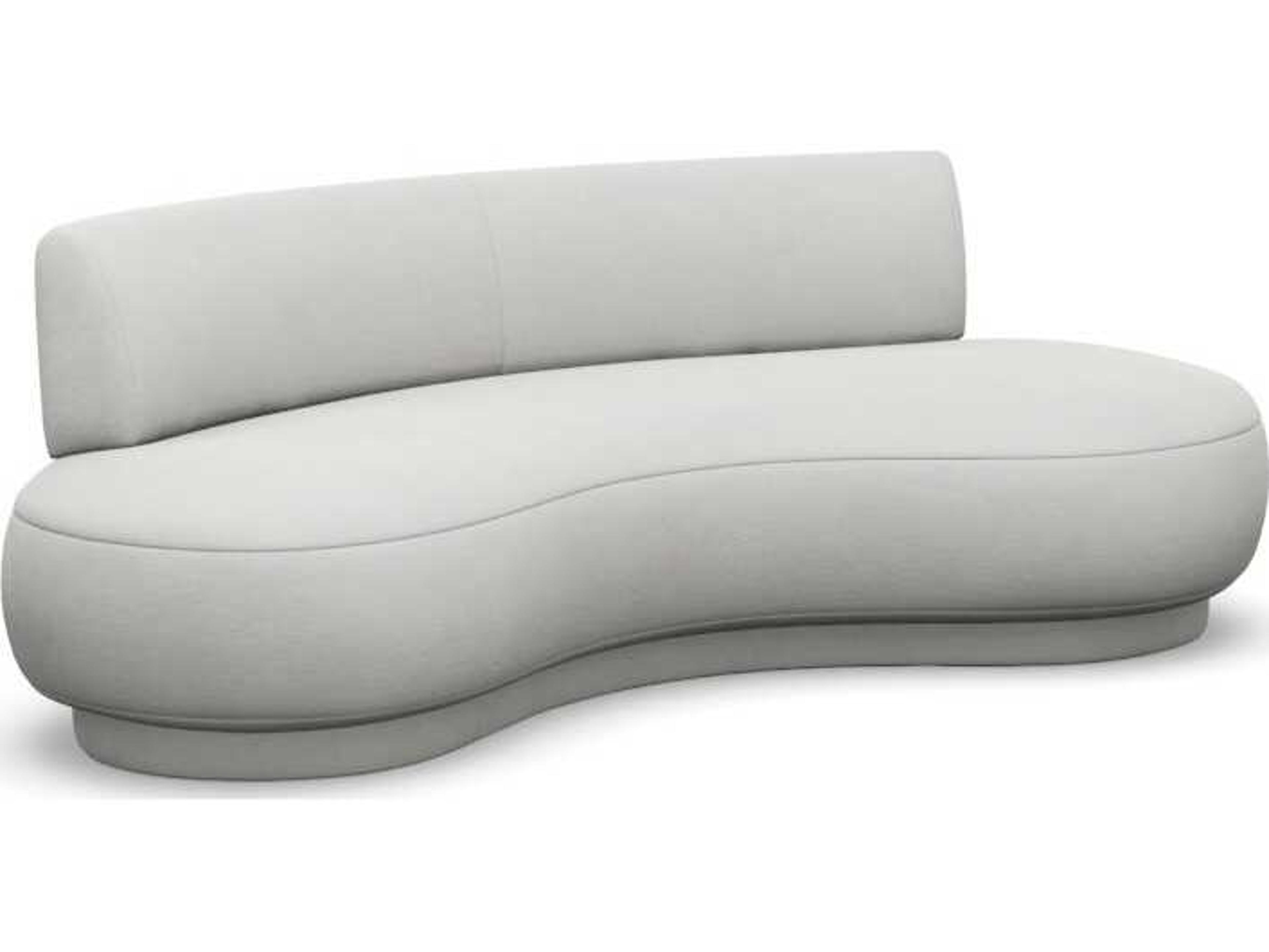 Interlude Home Nuage Fresco Beige Upholstered Sofa