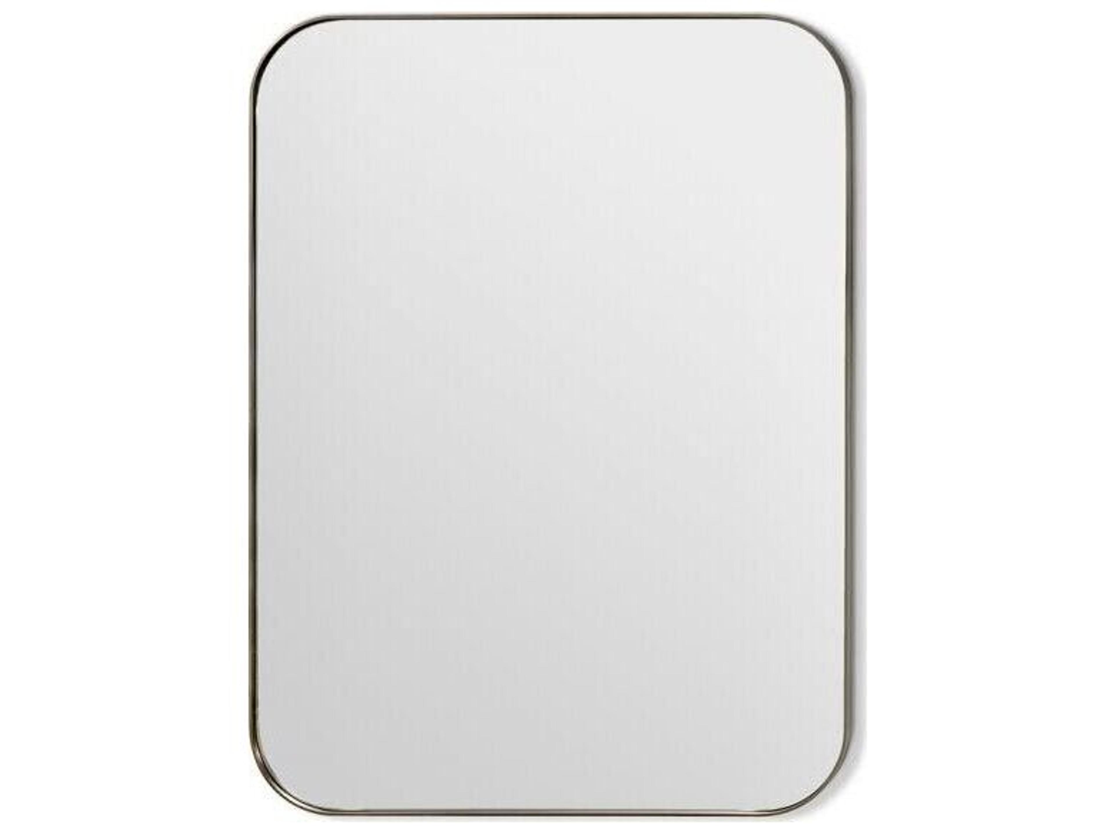 Interlude Home Aalina Antique Bronze Wall Mirror Rectangular