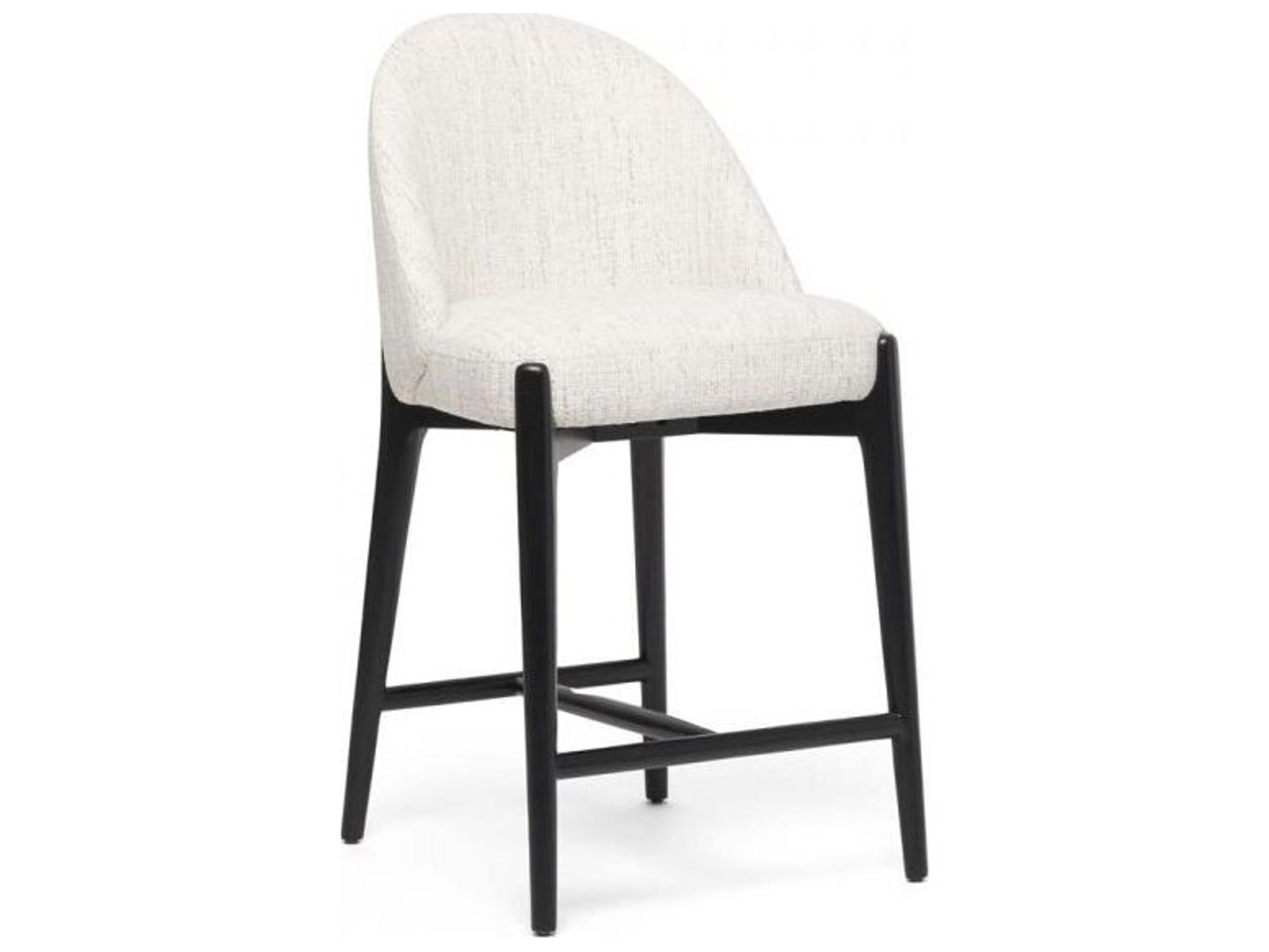 Interlude Home Oakley Counter Stool - Matte Black