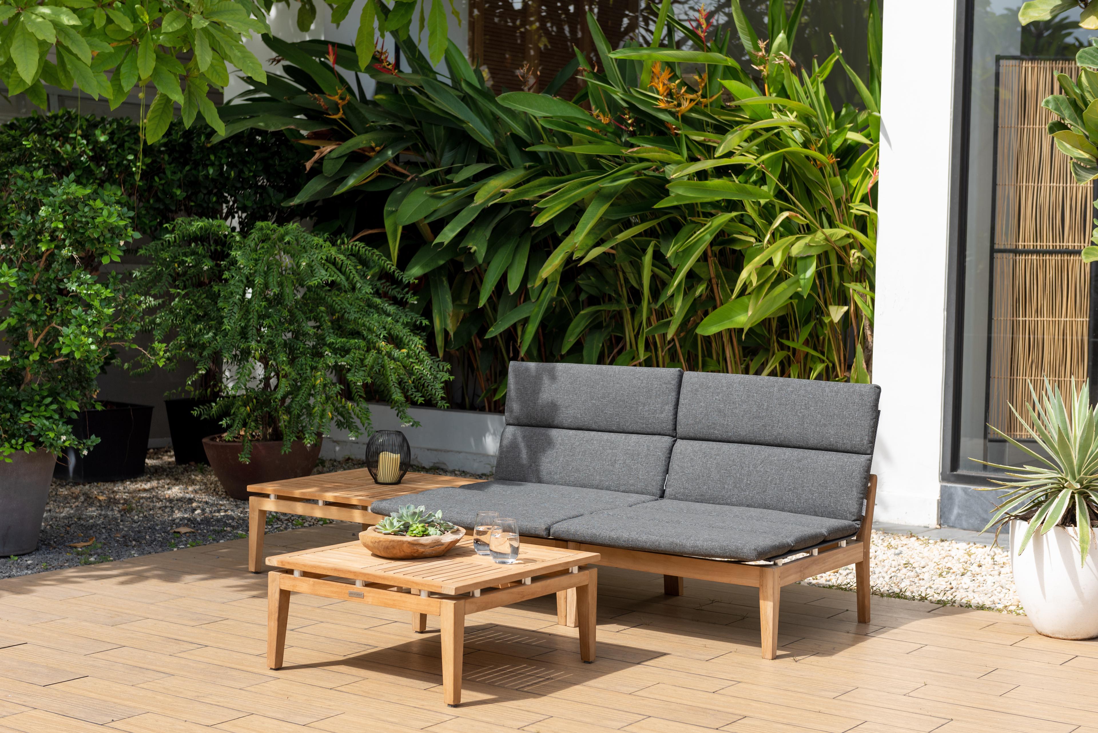 International Home Miami Amazonia Teak Outdoor Lounge Set