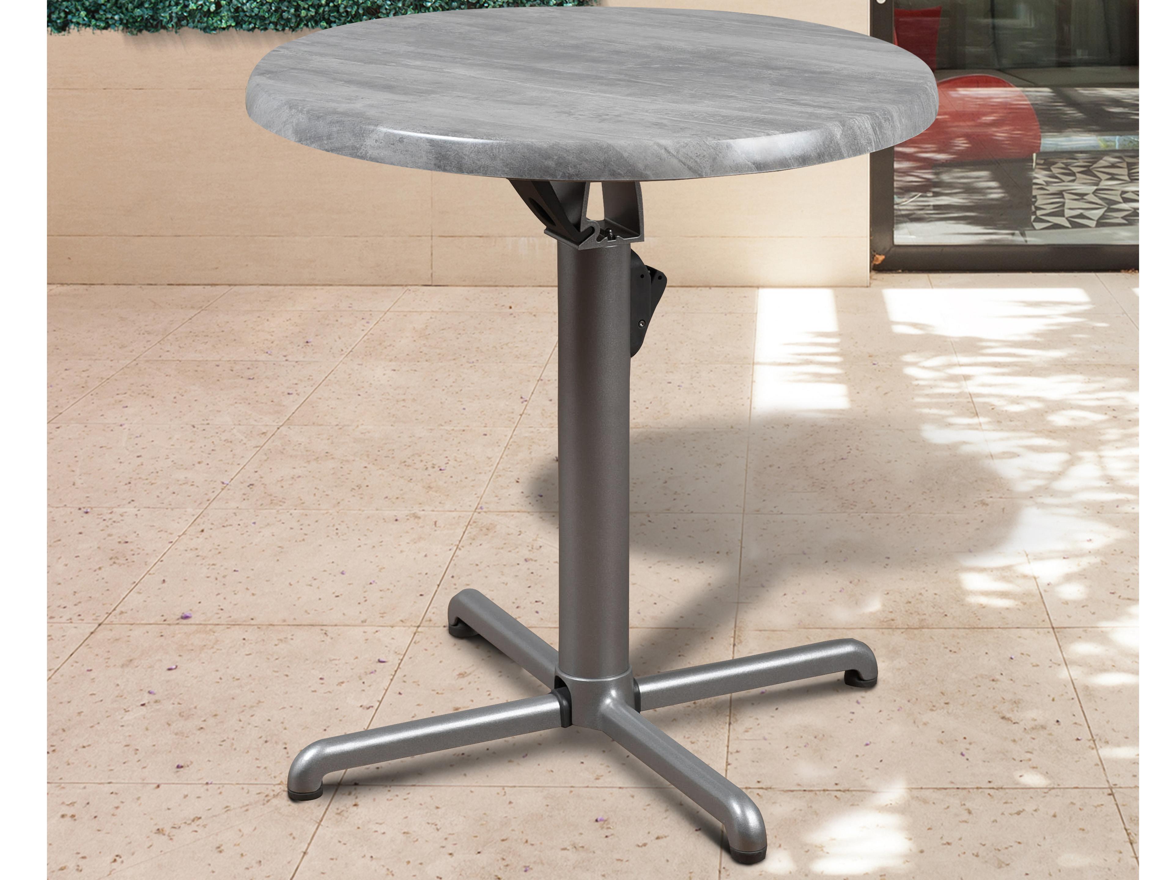 International Home Miami Atlantic Veendam Aluminum Outdoor Patio Dining Table